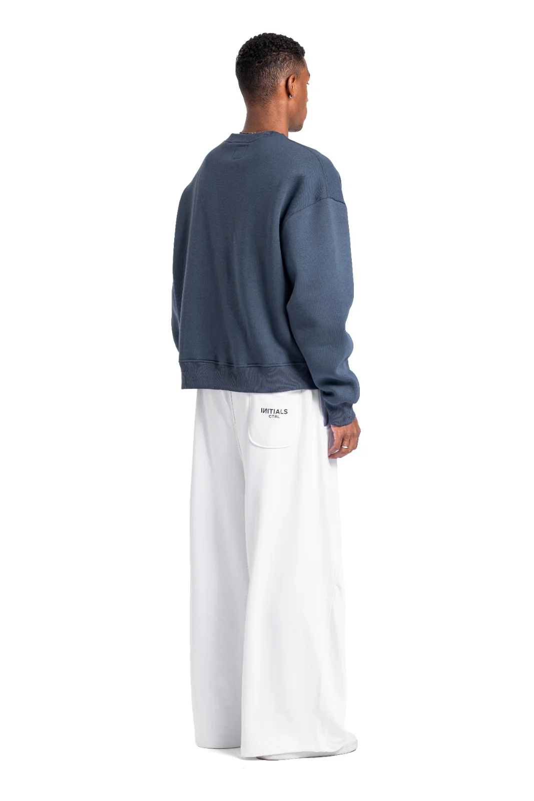 Initials Boxy Crewneck - Image 11