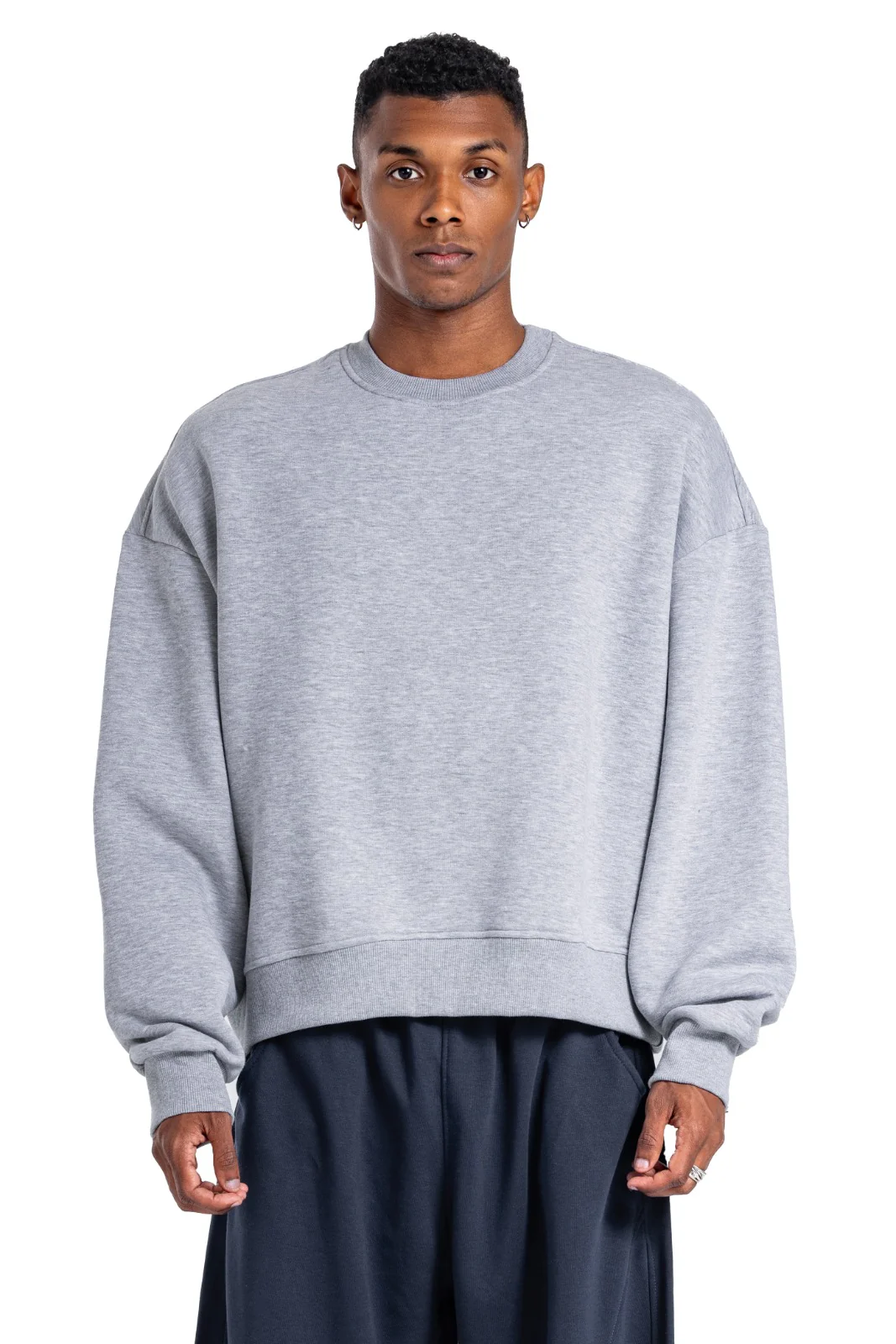 Initials Boxy Crewneck - Image 12