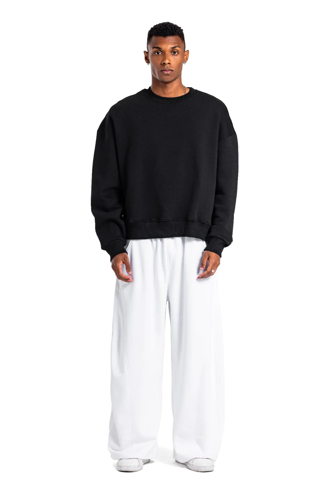 Initials Boxy Crewneck - Image 3