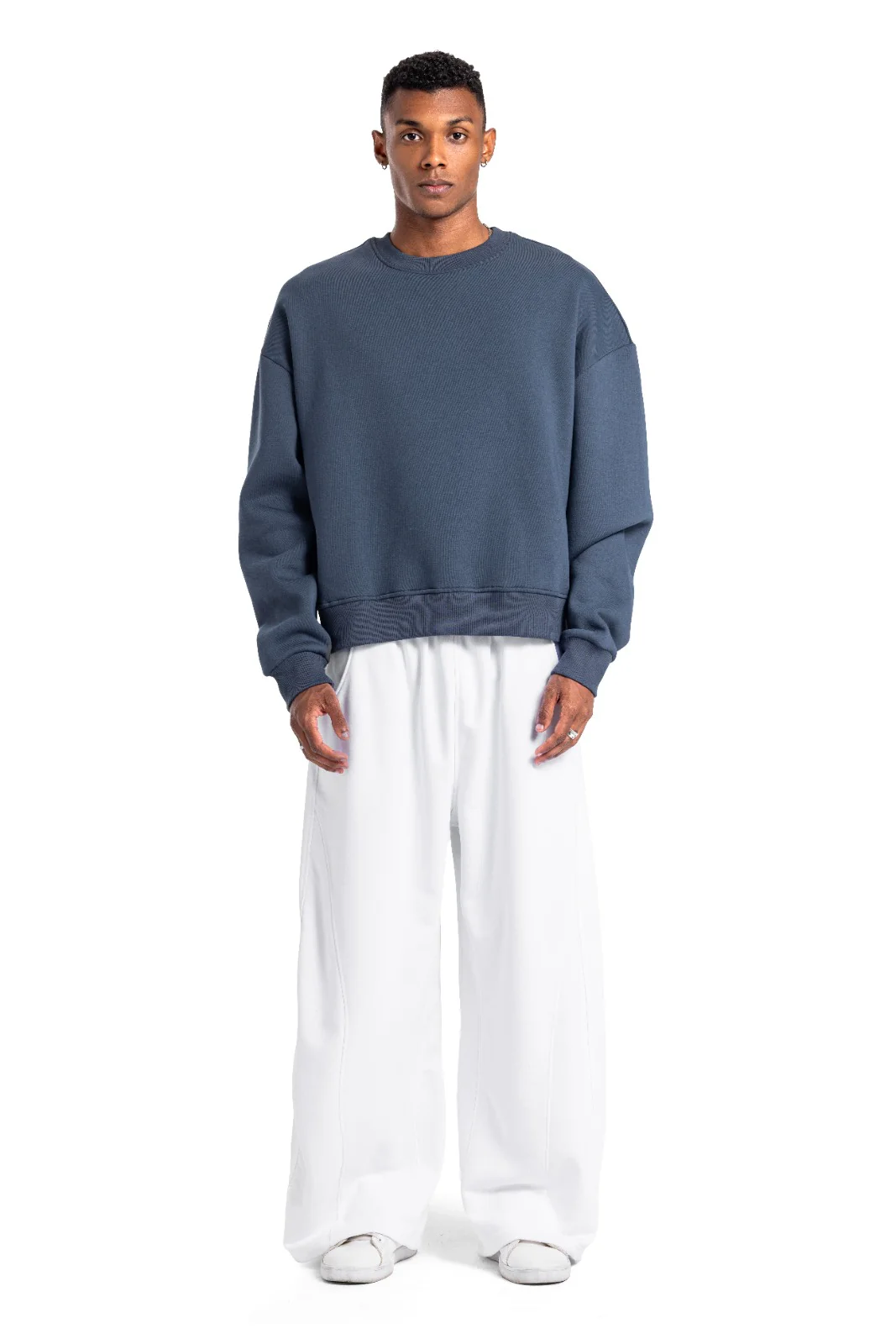 Initials Boxy Crewneck - Image 9