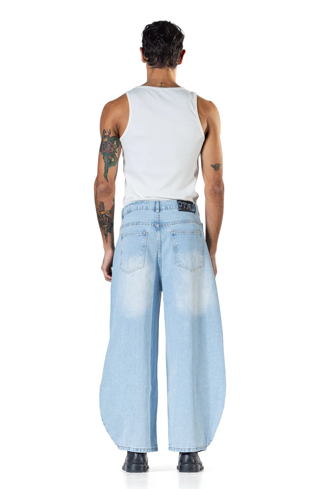 Baggy Fit - Light Blue Denim - Image 5