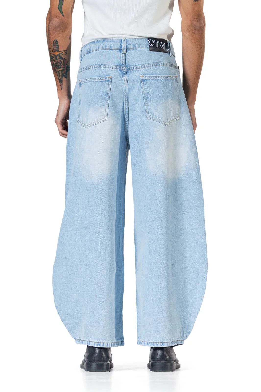 Baggy Fit - Light Blue Denim - Image 6
