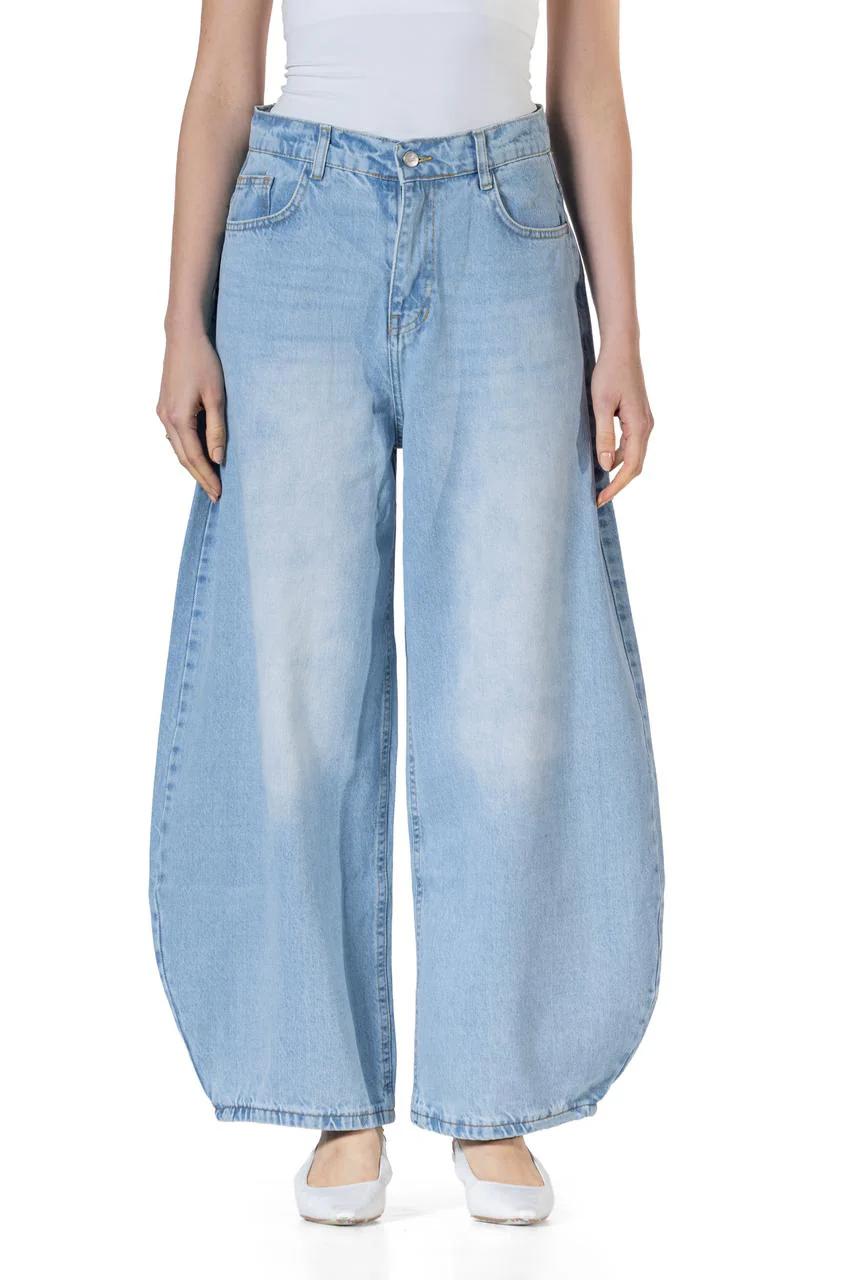 Baggy Fit - Light Blue Denim - Image 8