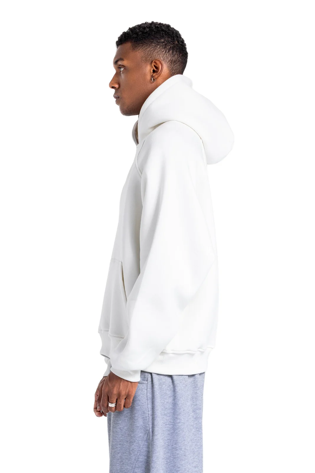 Initials Boxy Hoodie - Image 10