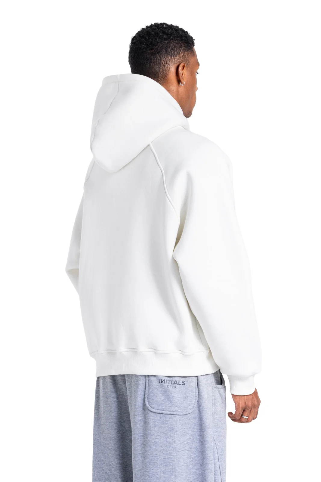 Initials Boxy Hoodie - Image 11