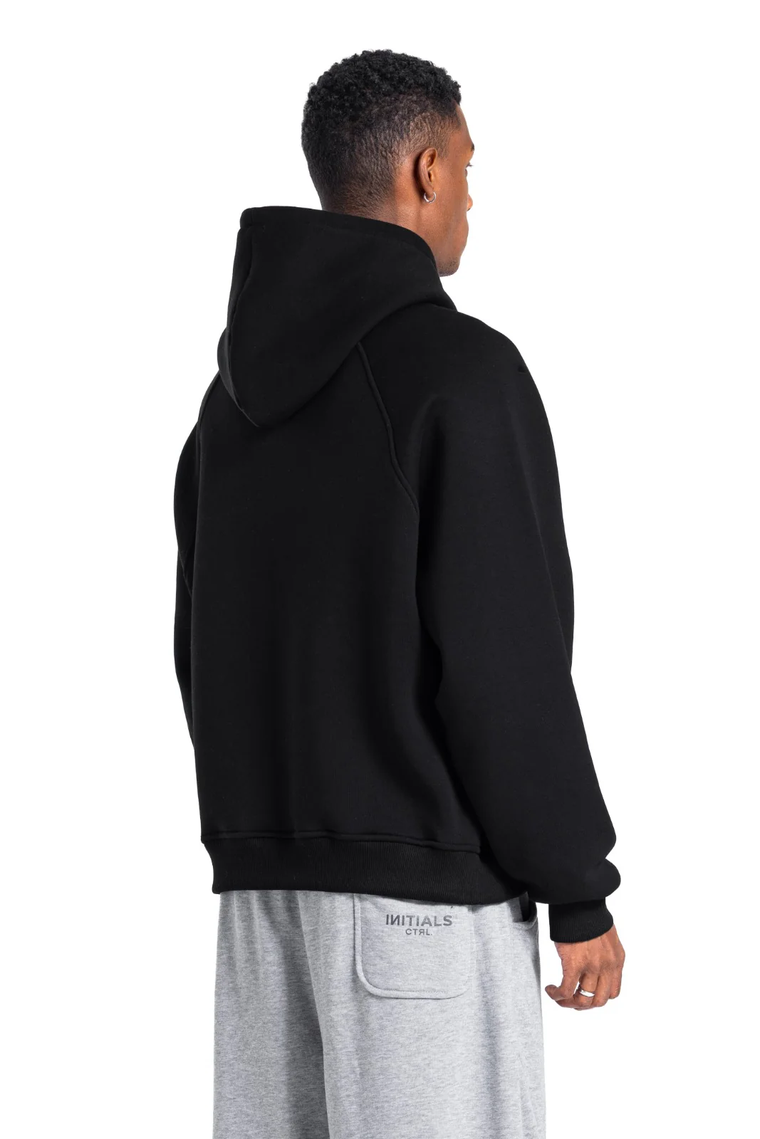 Initials Boxy Hoodie - Image 3