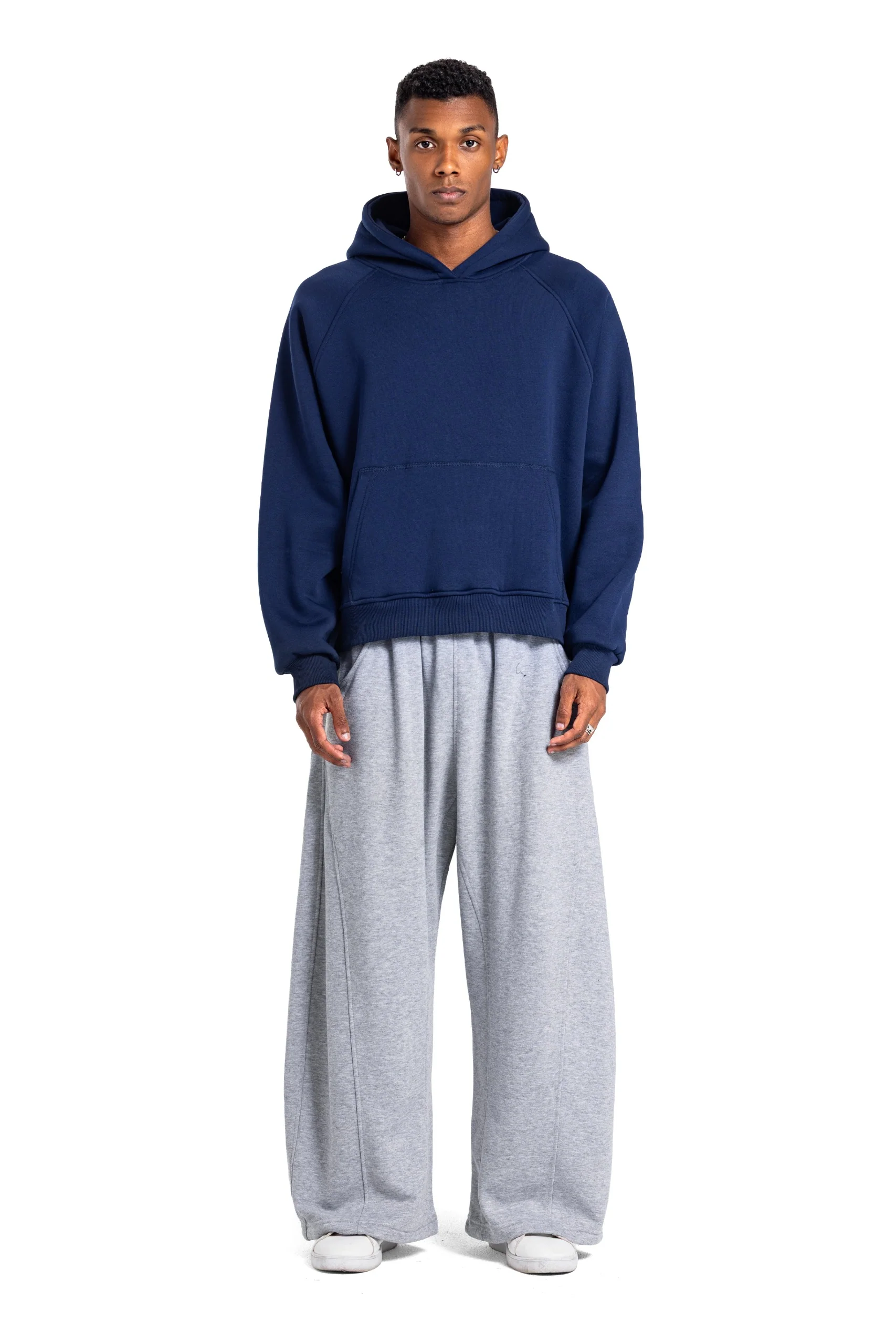 Initials Boxy Hoodie - Image 39