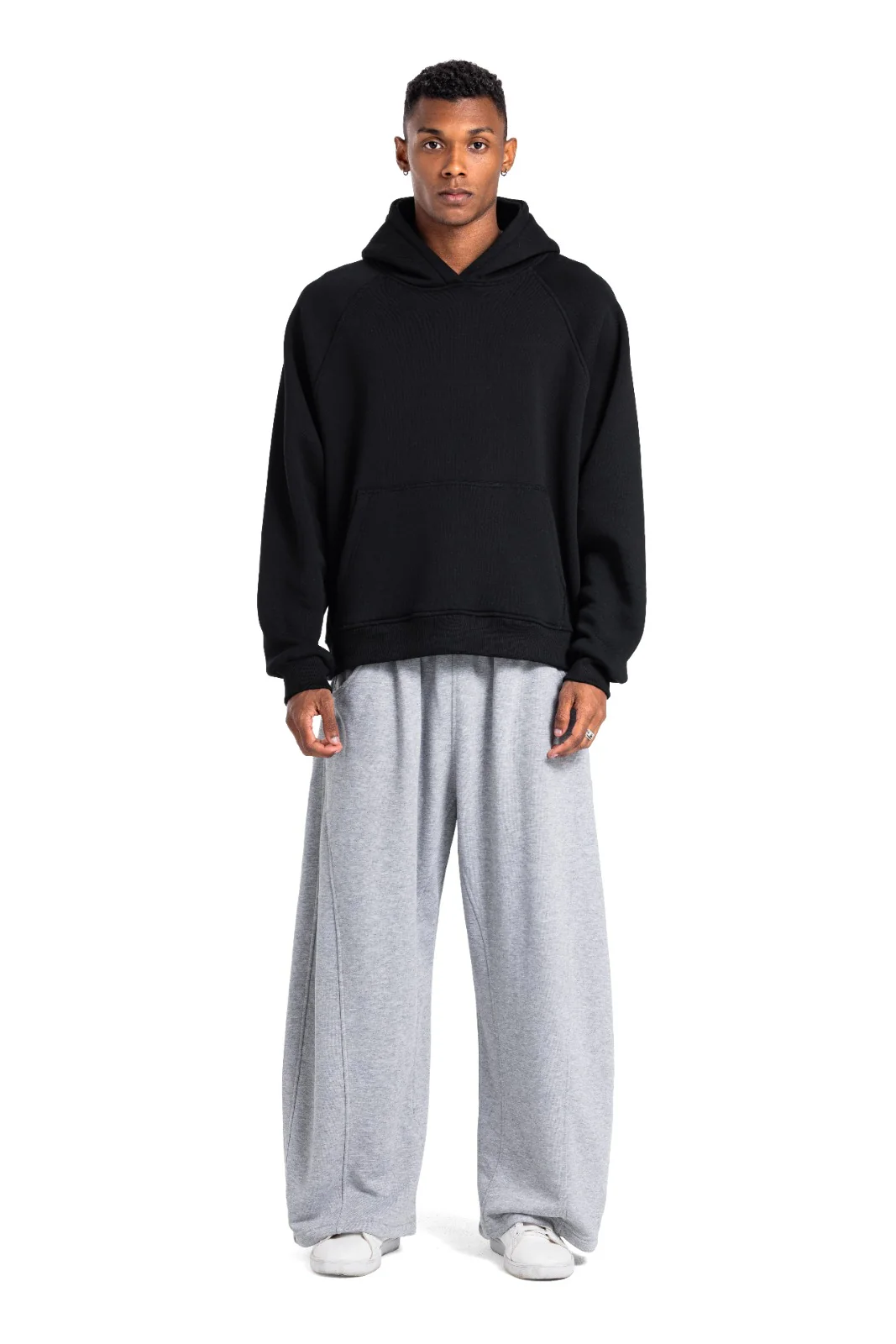 Initials Boxy Hoodie - Image 4