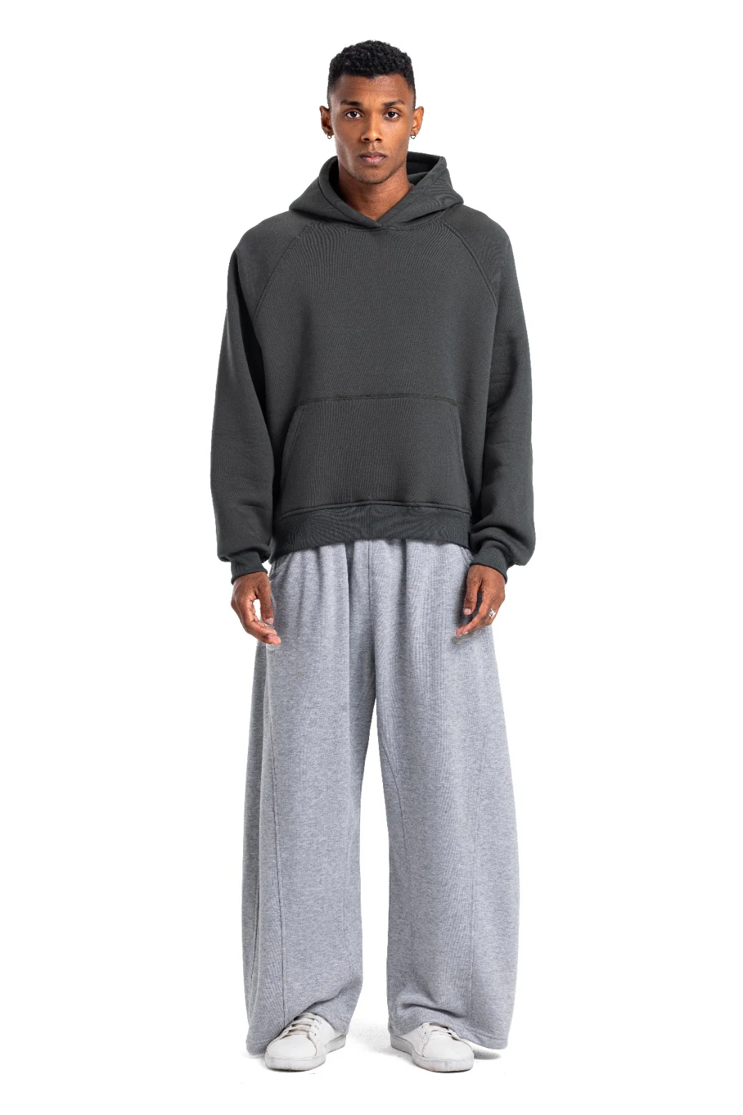 Initials Boxy Hoodie - Image 47