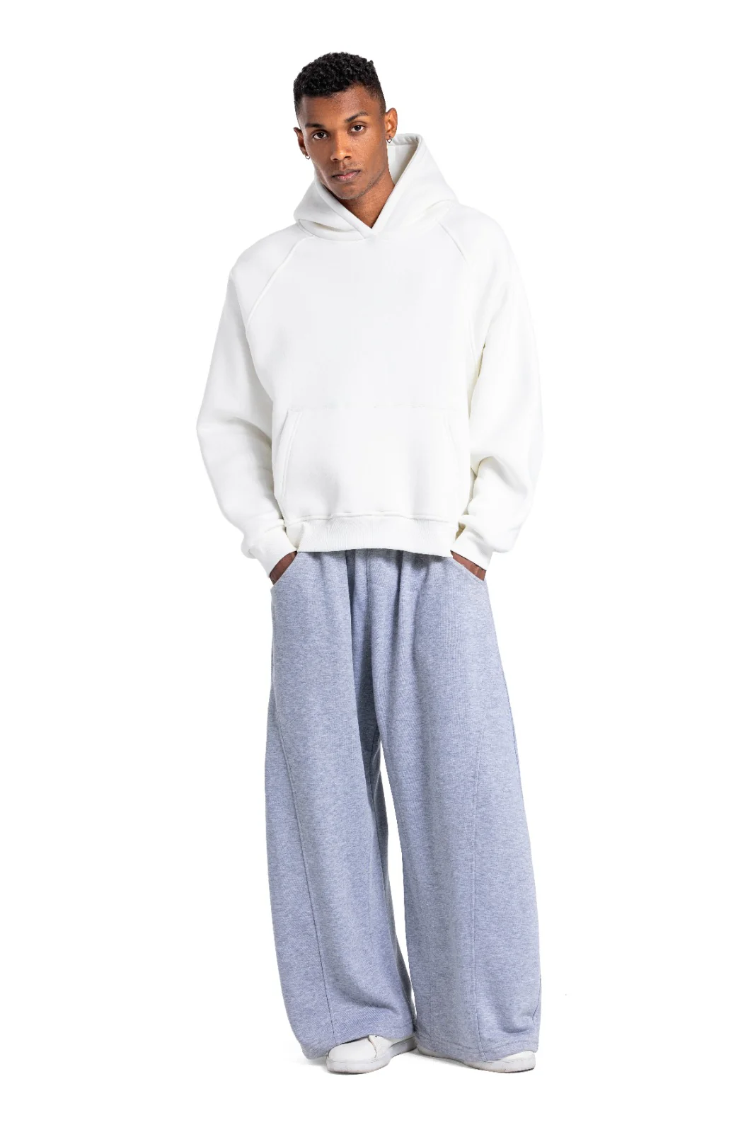 Initials Boxy Hoodie - Image 9