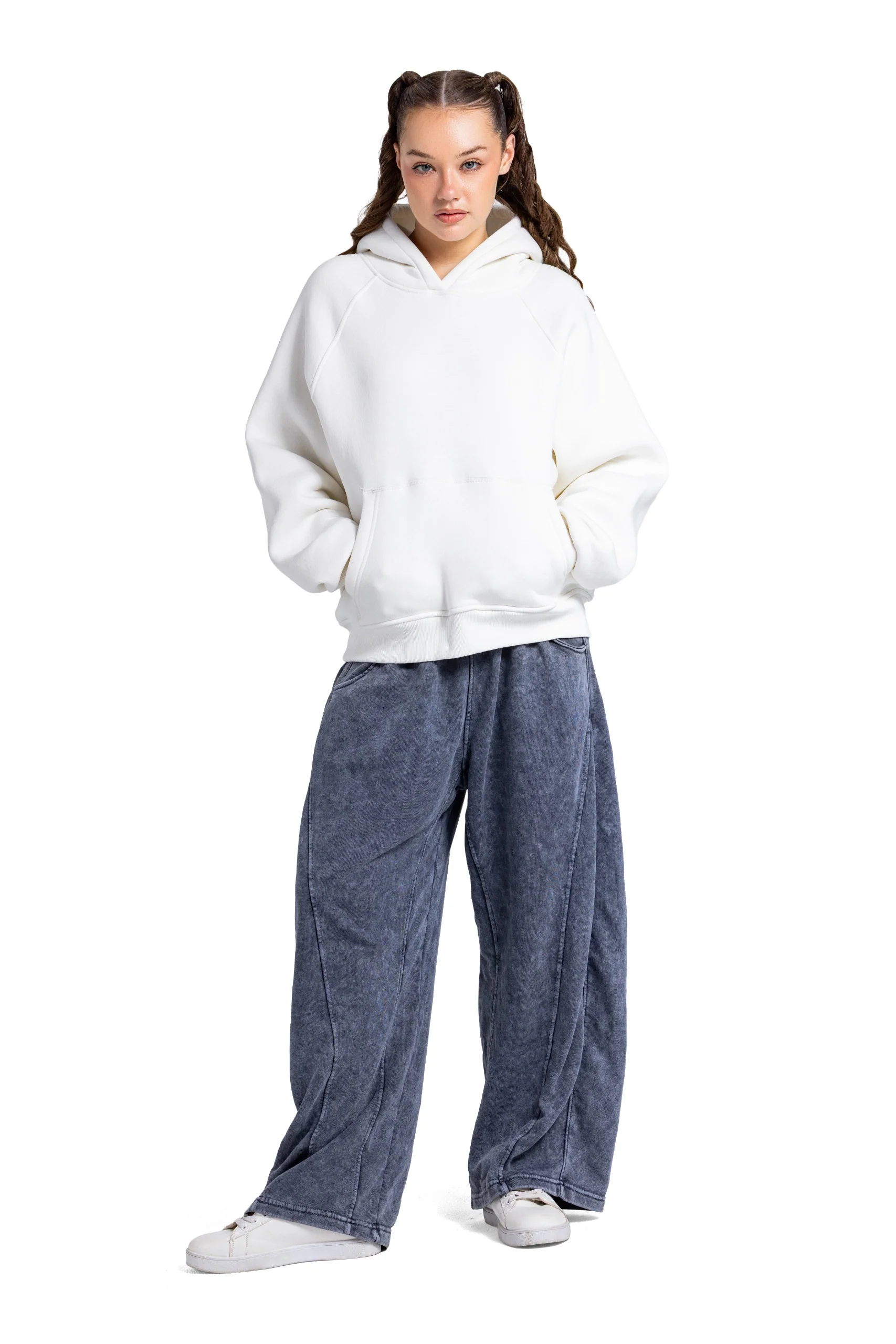 Initials Boxy Hoodie - Image 15