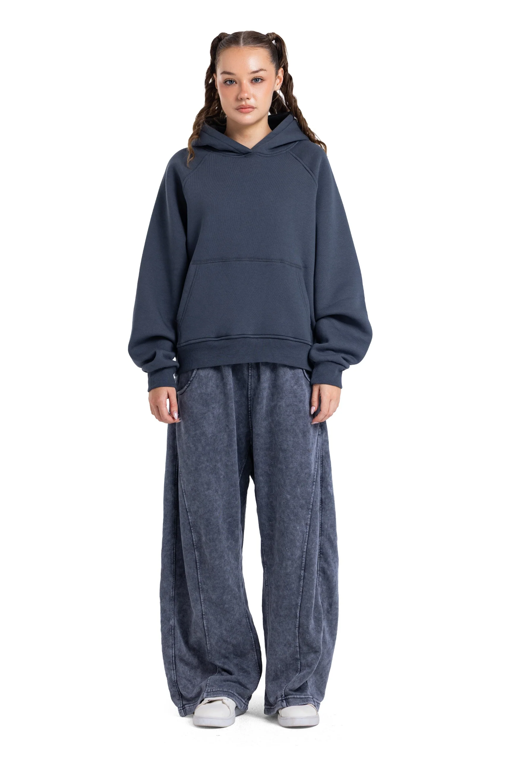 Initials Boxy Hoodie - Image 35