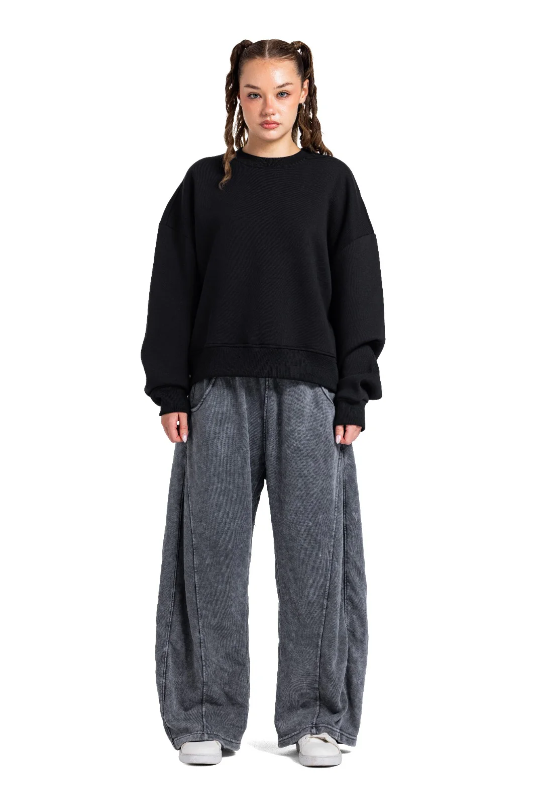 Initials Boxy Crewneck - Image 6