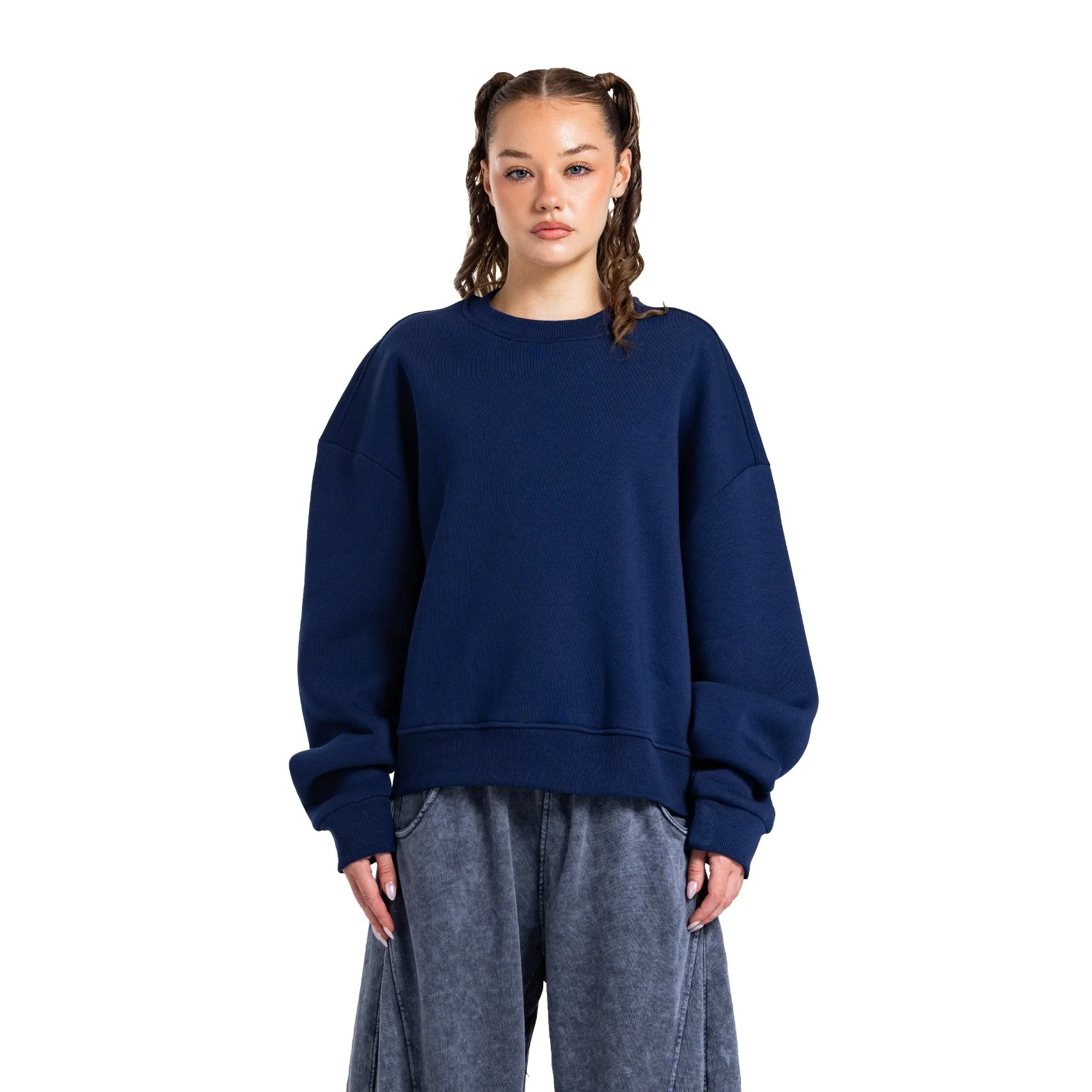 Initials Boxy Crewneck - Image 18