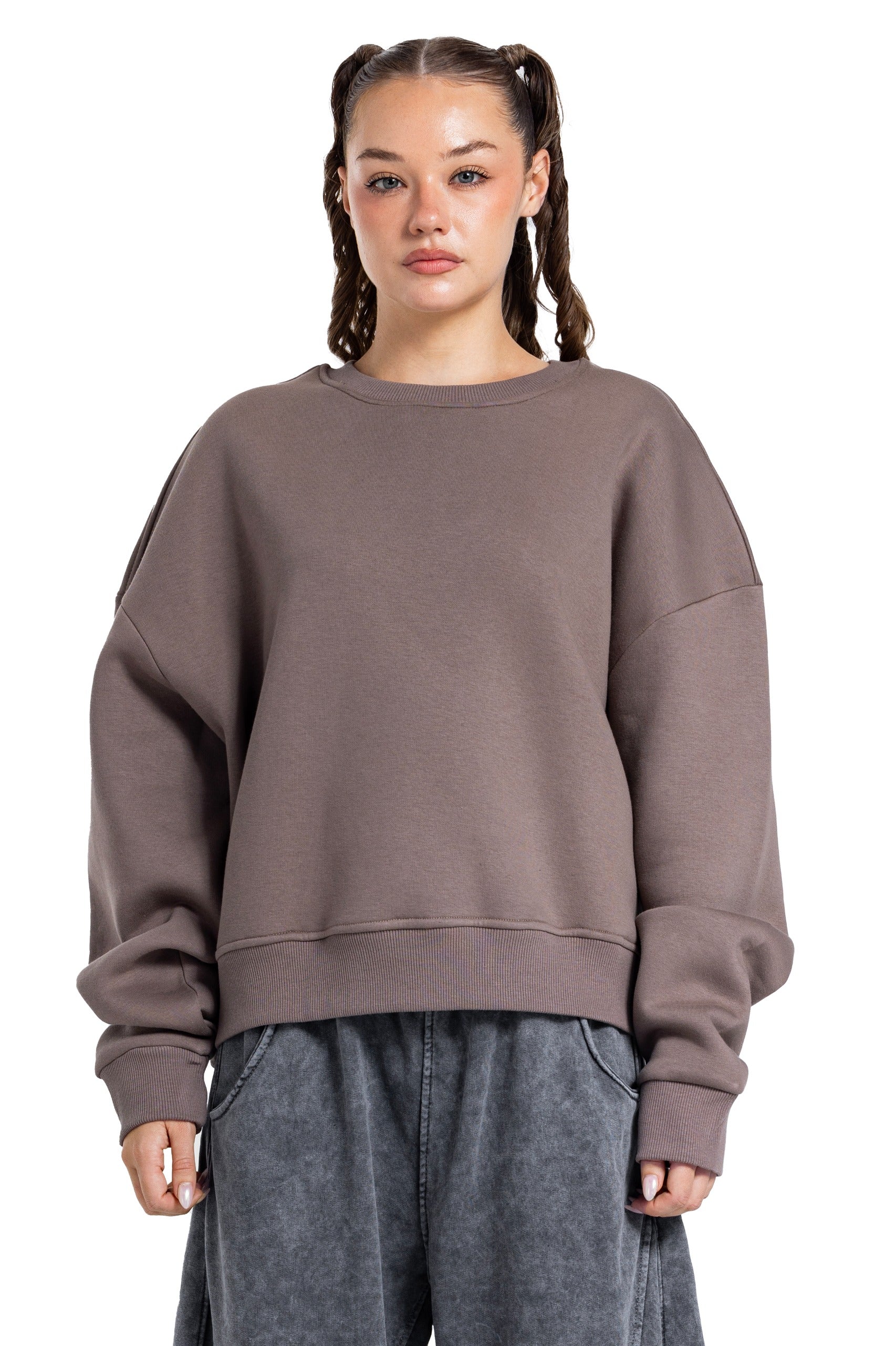 Initials Boxy Crewneck - Image 21