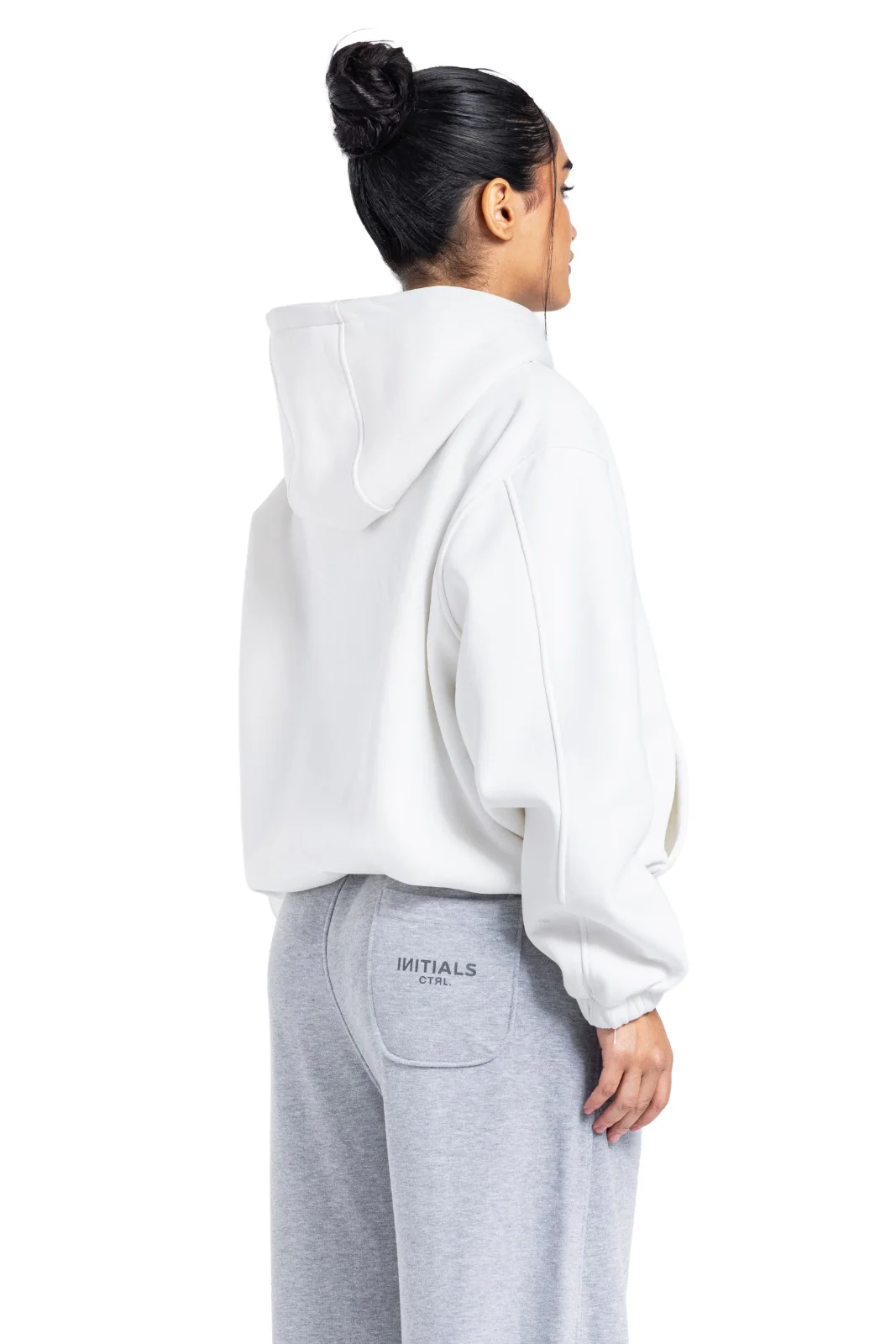 Initials Boxy Zip-Up Sweater - Image 15