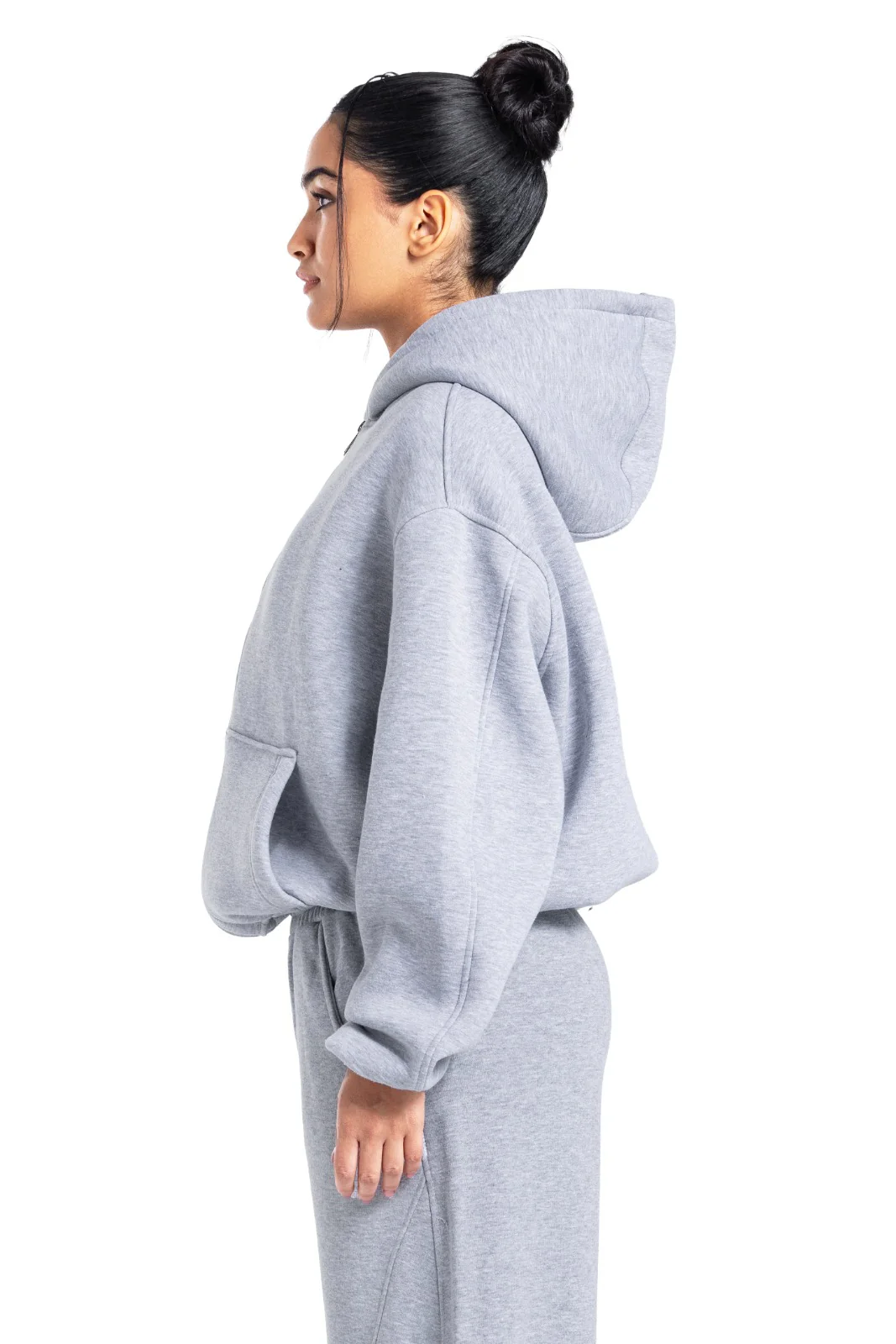 Initials Boxy Zip-Up Sweater - Image 22