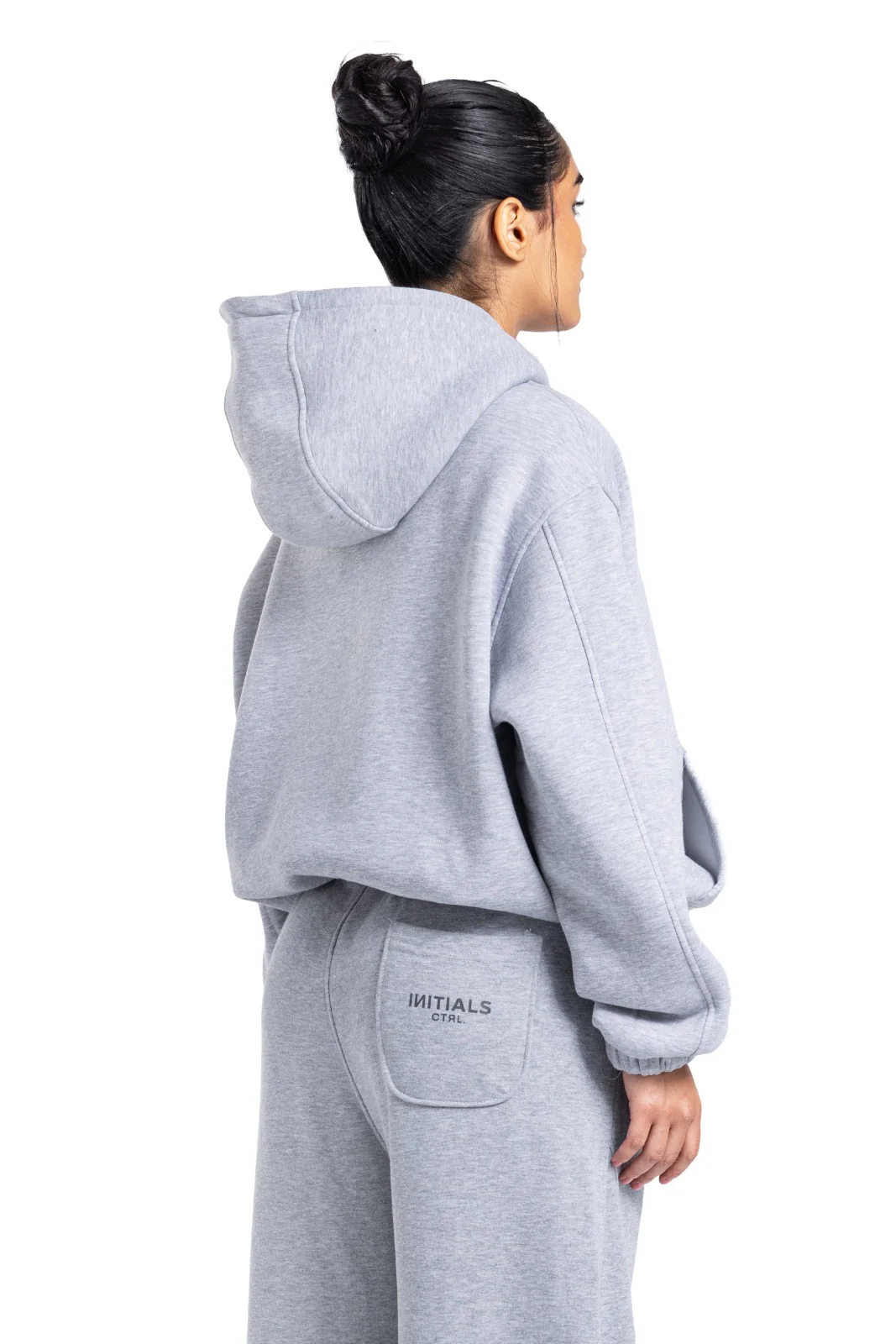 Initials Boxy Zip-Up Sweater - Image 23