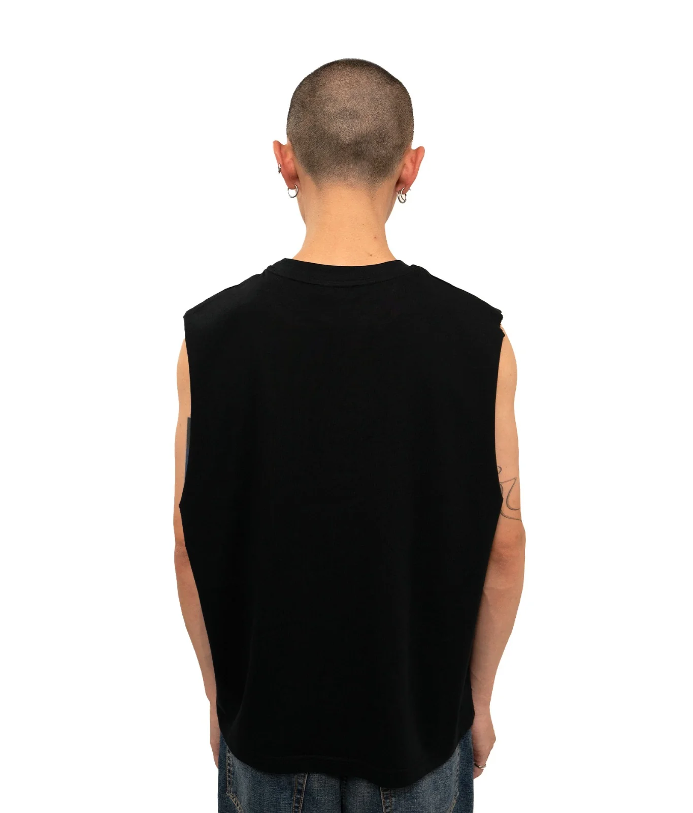 Initials Cut T-shirt - Image 3