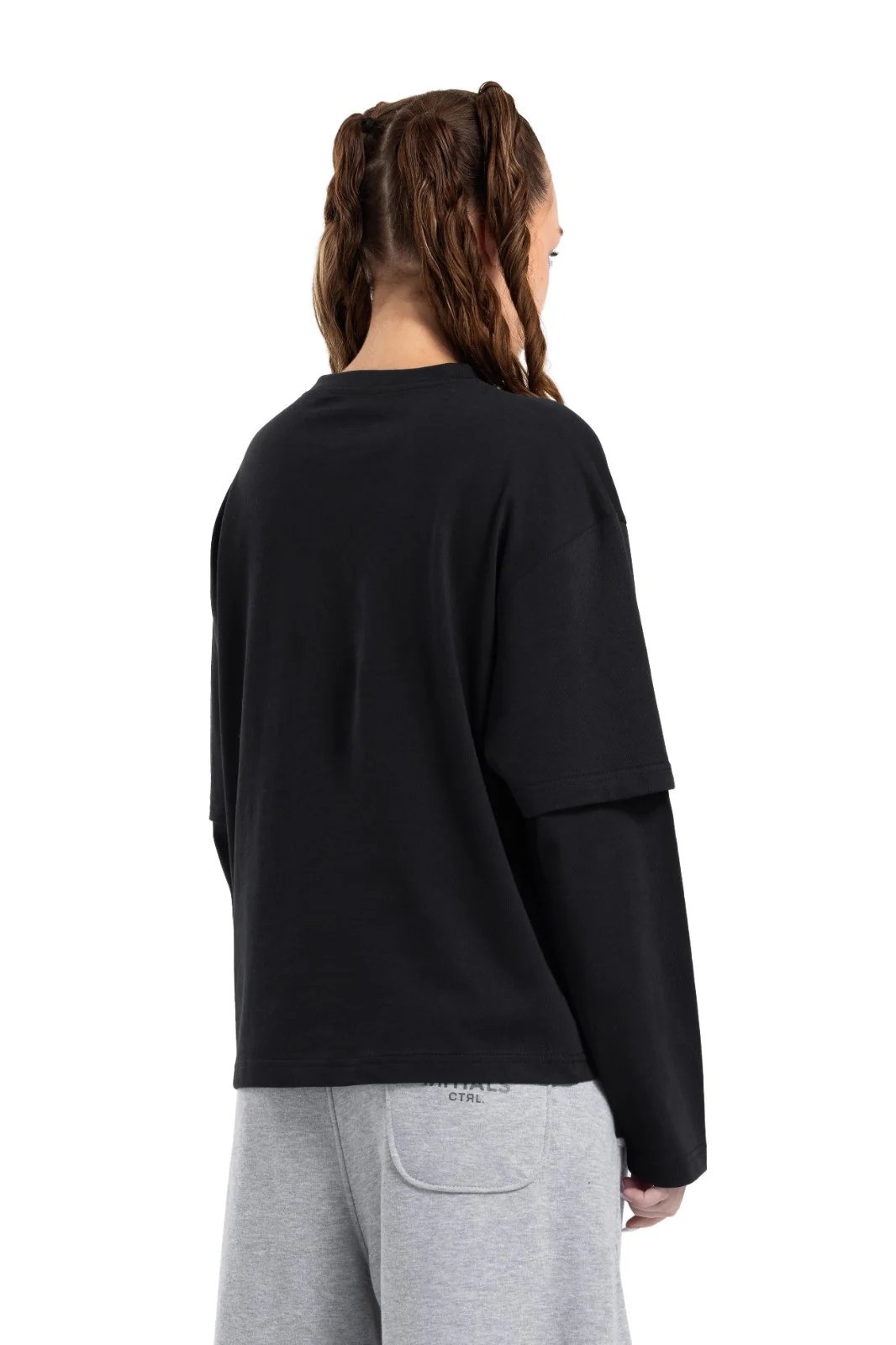 Initials Double Sleeve Boxy T-shirt - Image 16