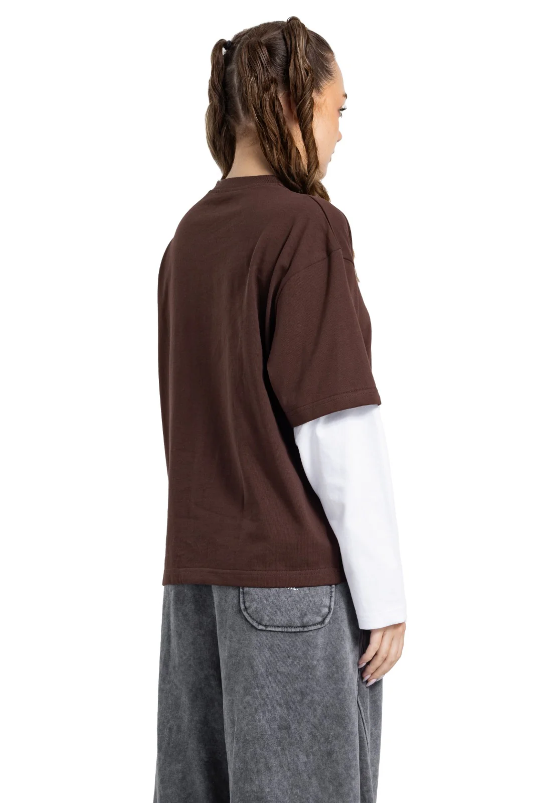 Initials Double Sleeve Boxy T-shirt - Image 34