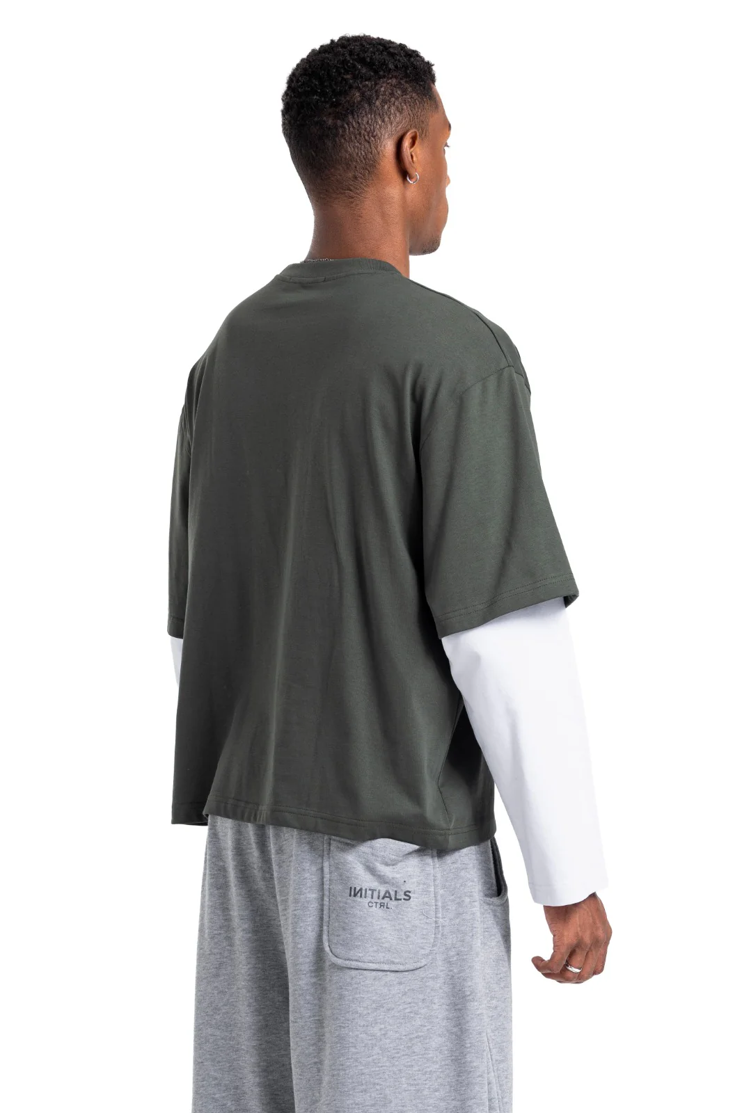 Initials Double Sleeve Boxy T-shirt - Image 20