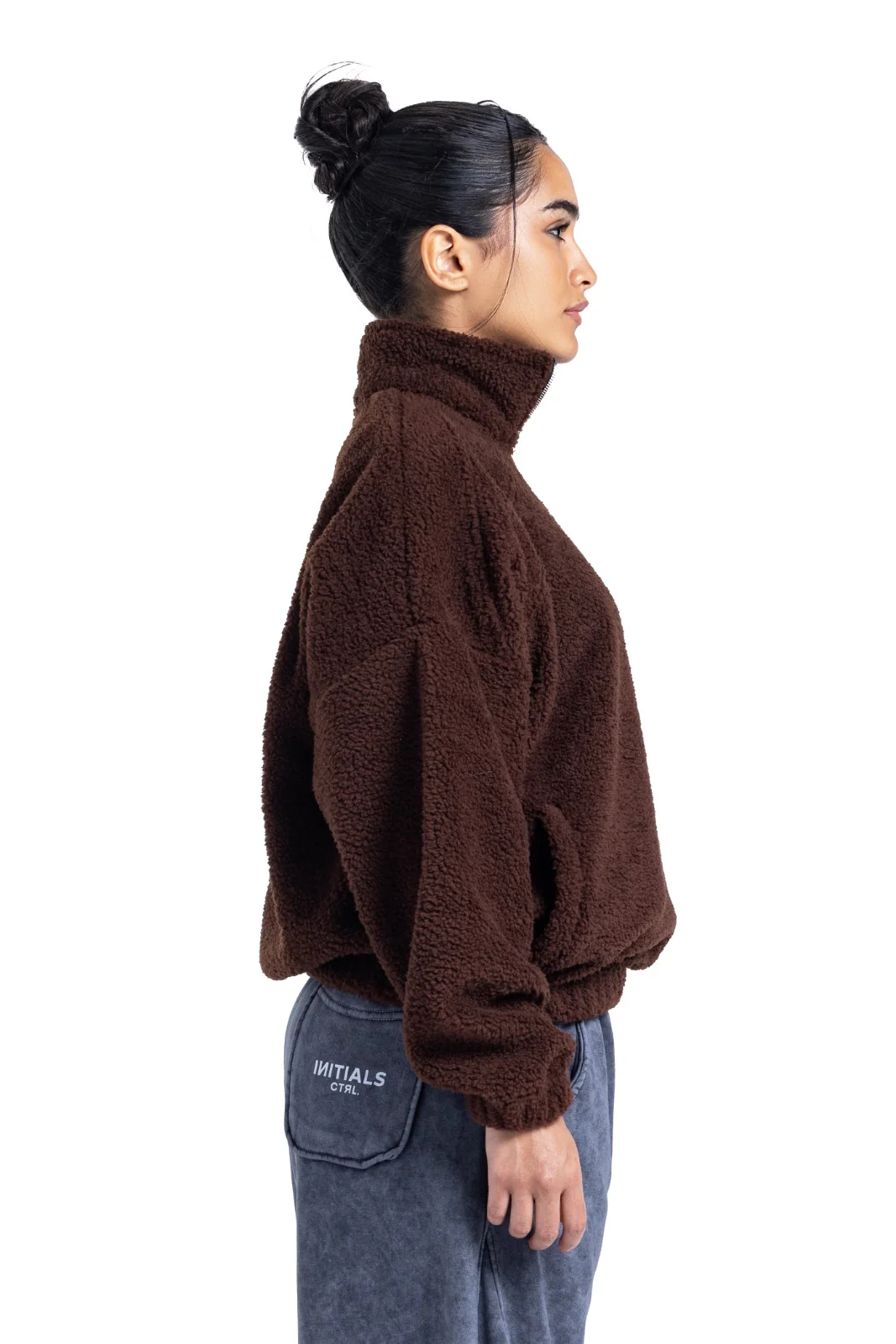 Initials Fur Quarter-Zip Sweatshirt - Image 30