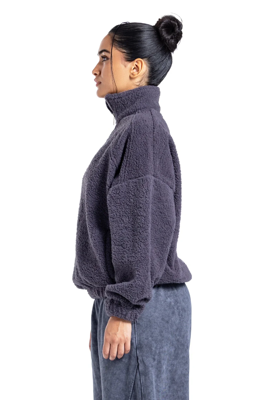 Initials Fur Quarter-Zip Sweatshirt - Image 22