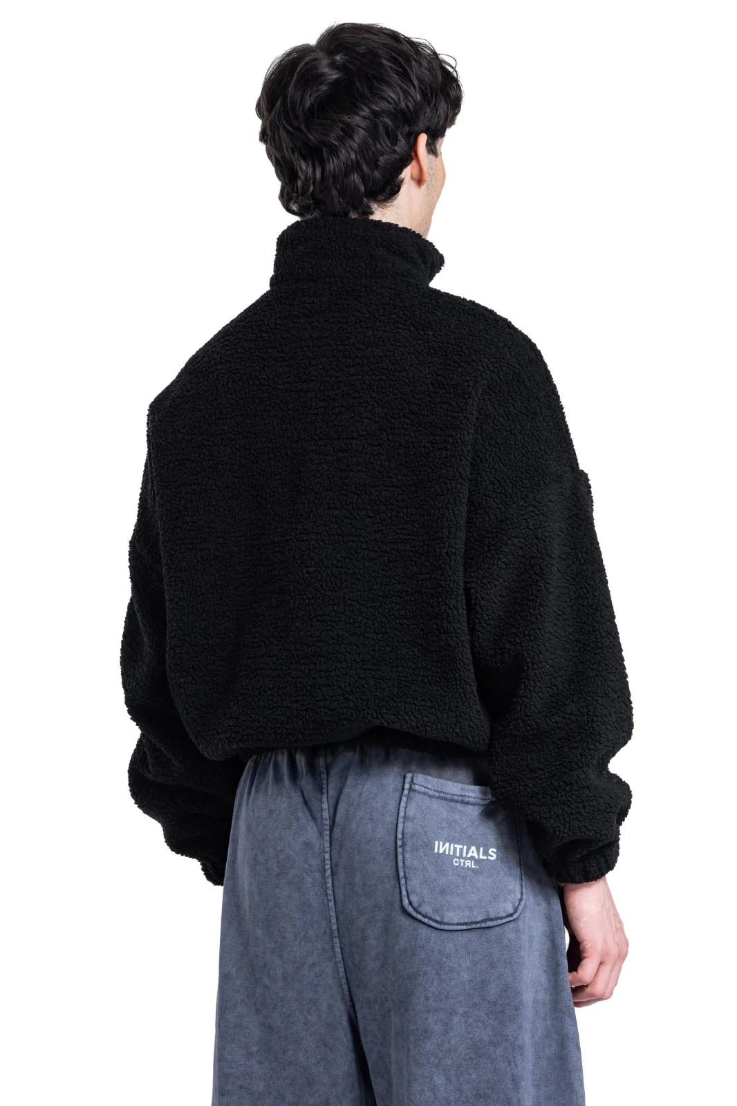 Initials Fur Quarter-Zip Sweatshirt - Image 11