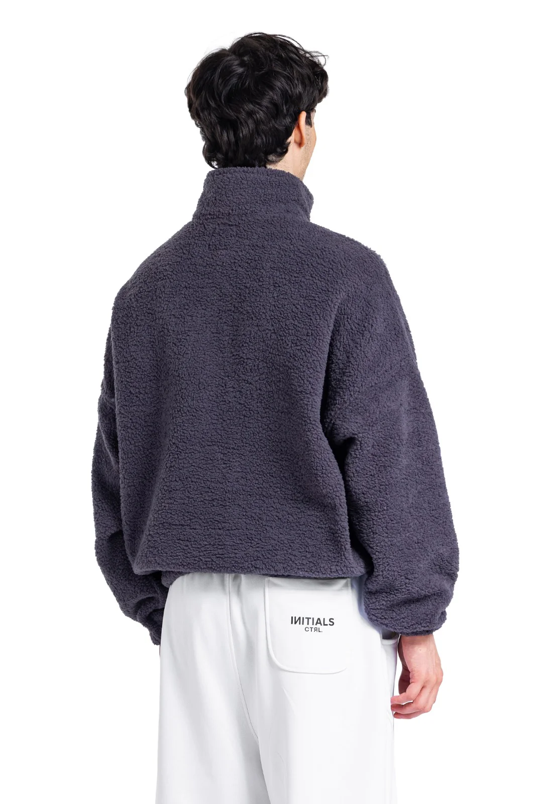 Initials Fur Quarter-Zip Sweatshirt - Image 19