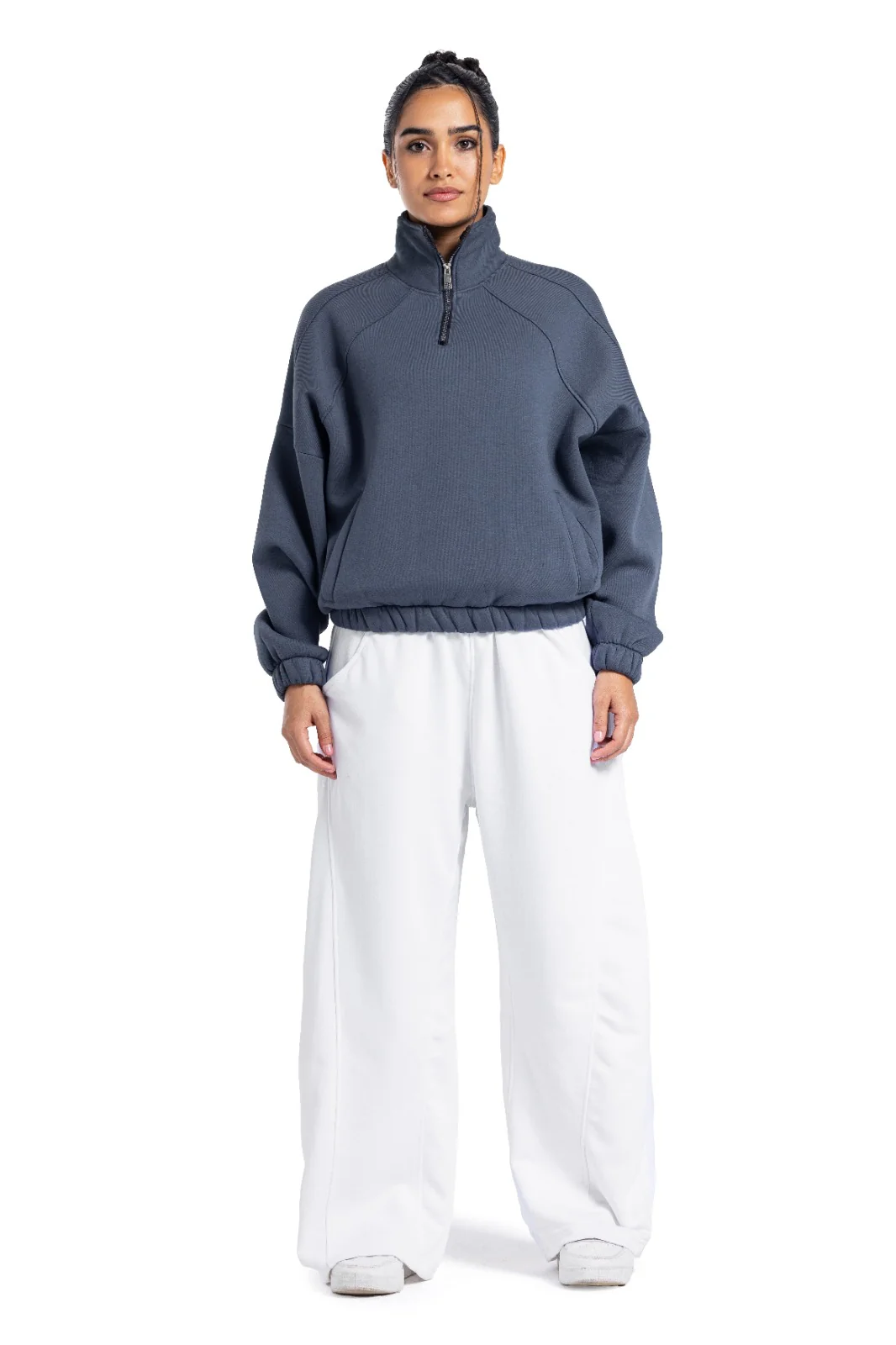 Initials Quarter-Zip Sweatshirt - Image 29