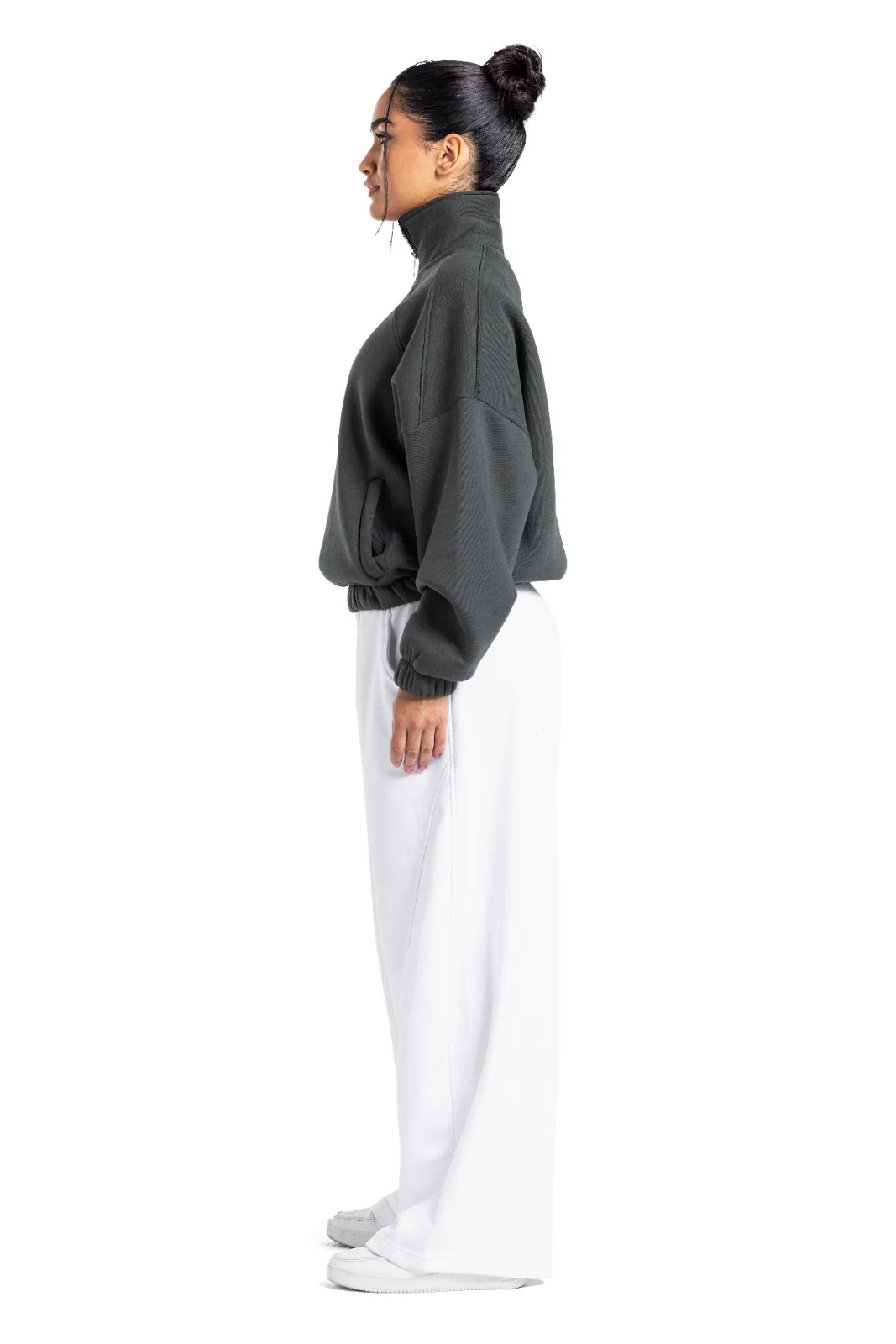 Initials Quarter-Zip Sweatshirt - Image 39