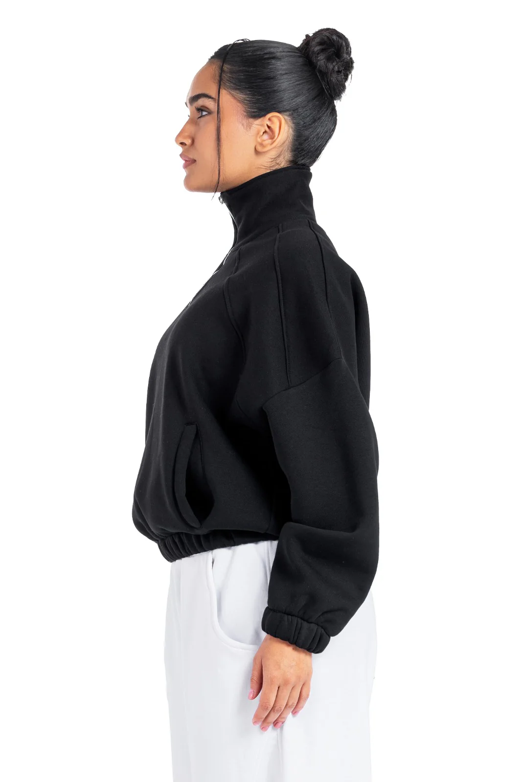 Initials Quarter-Zip Sweatshirt - Image 6