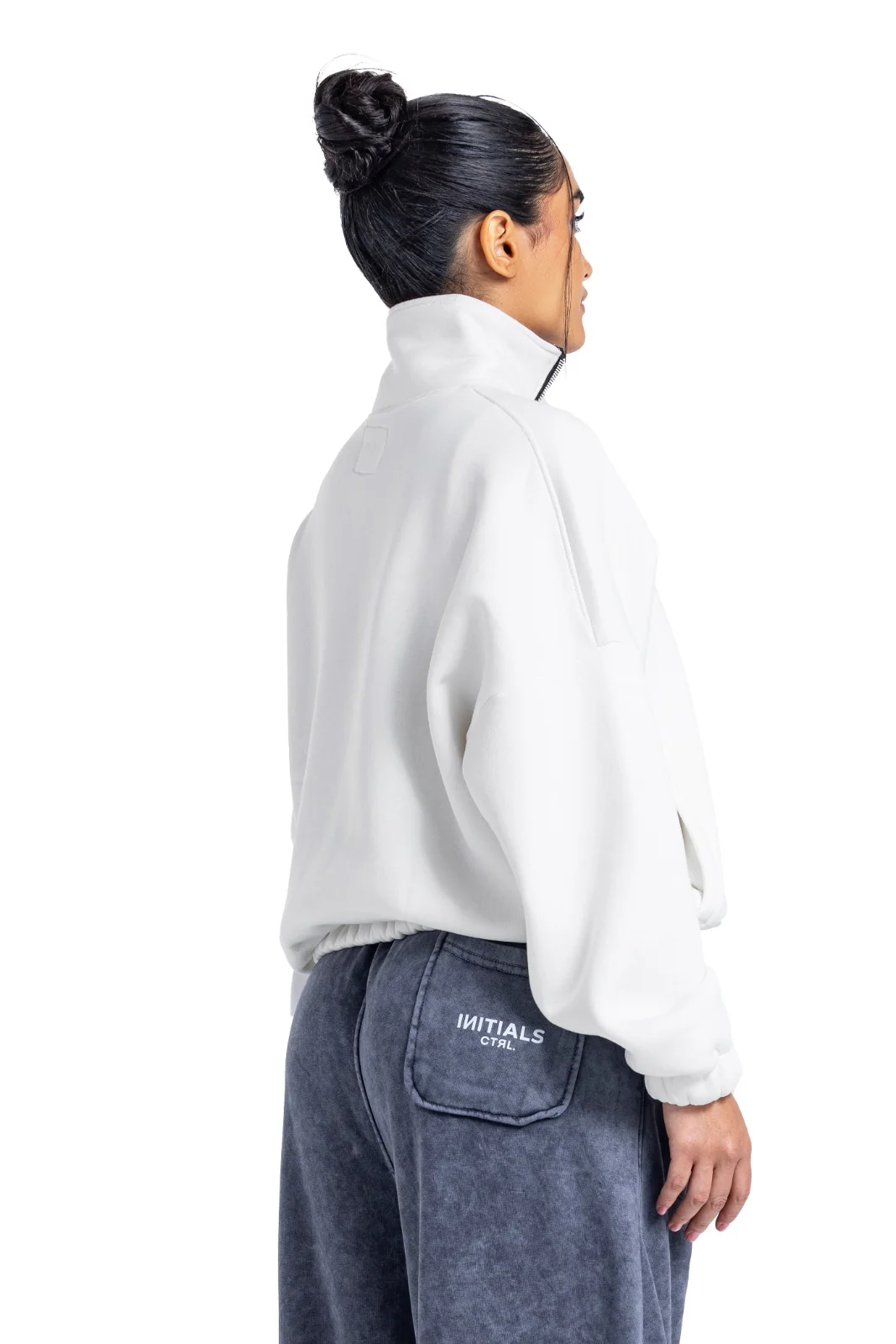 Initials Quarter-Zip Sweatshirt - Image 19