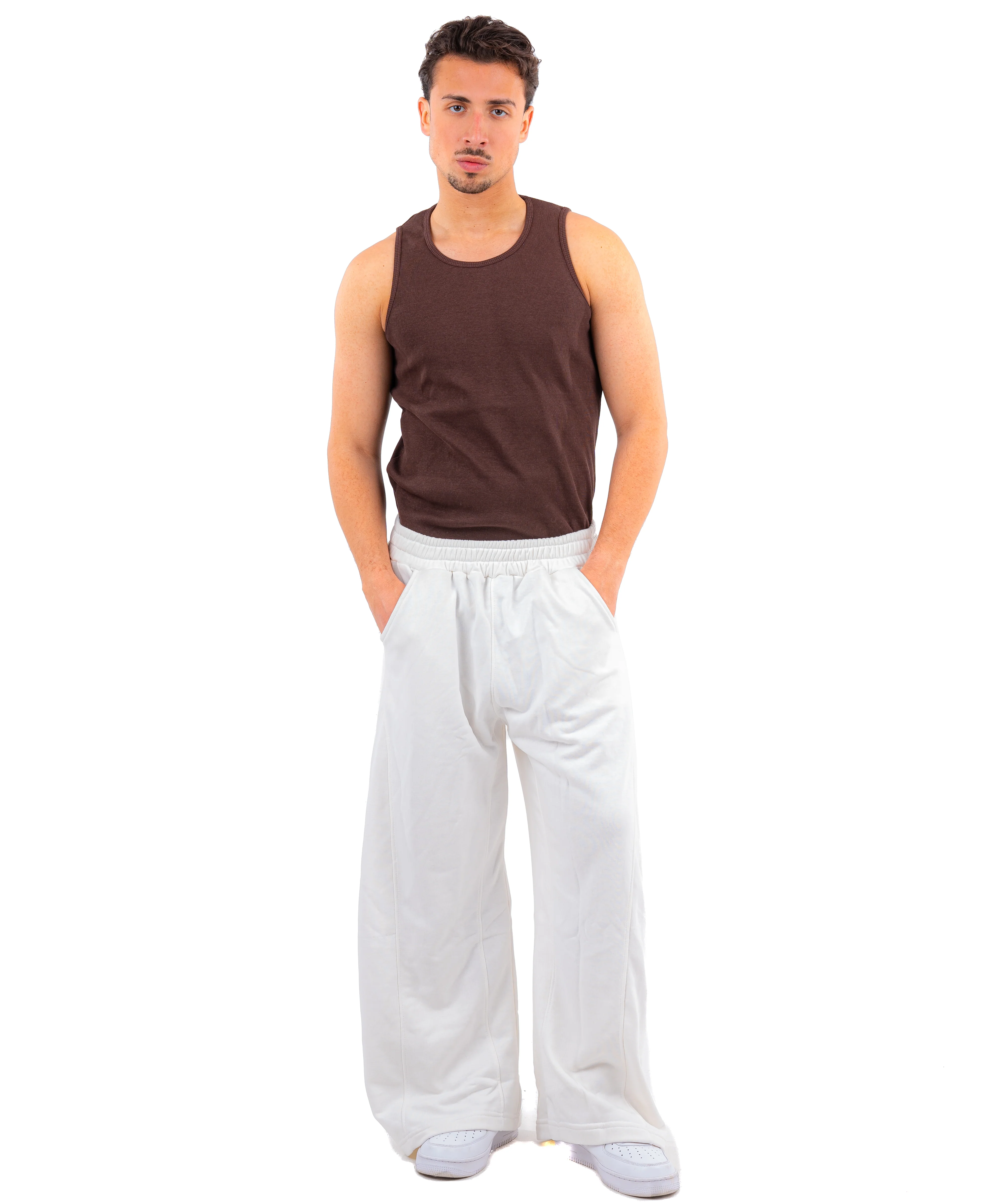 Initials wide leg sweatpants - Image 20