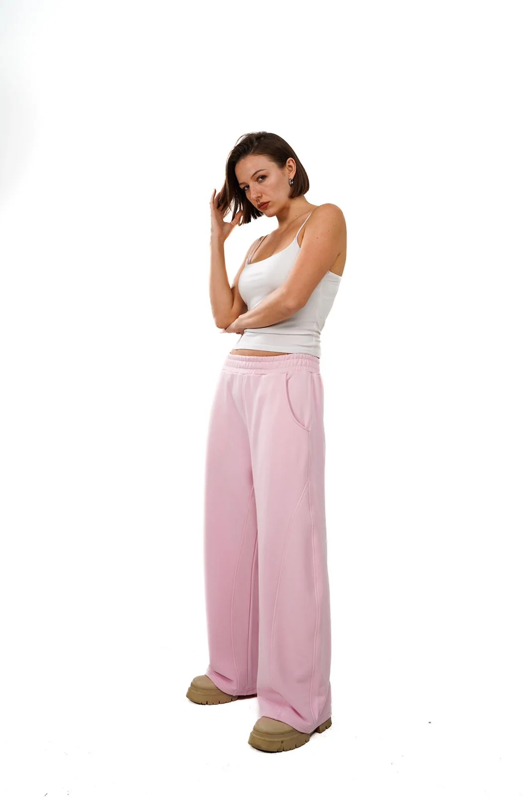 Initials wide leg sweatpants - Image 25