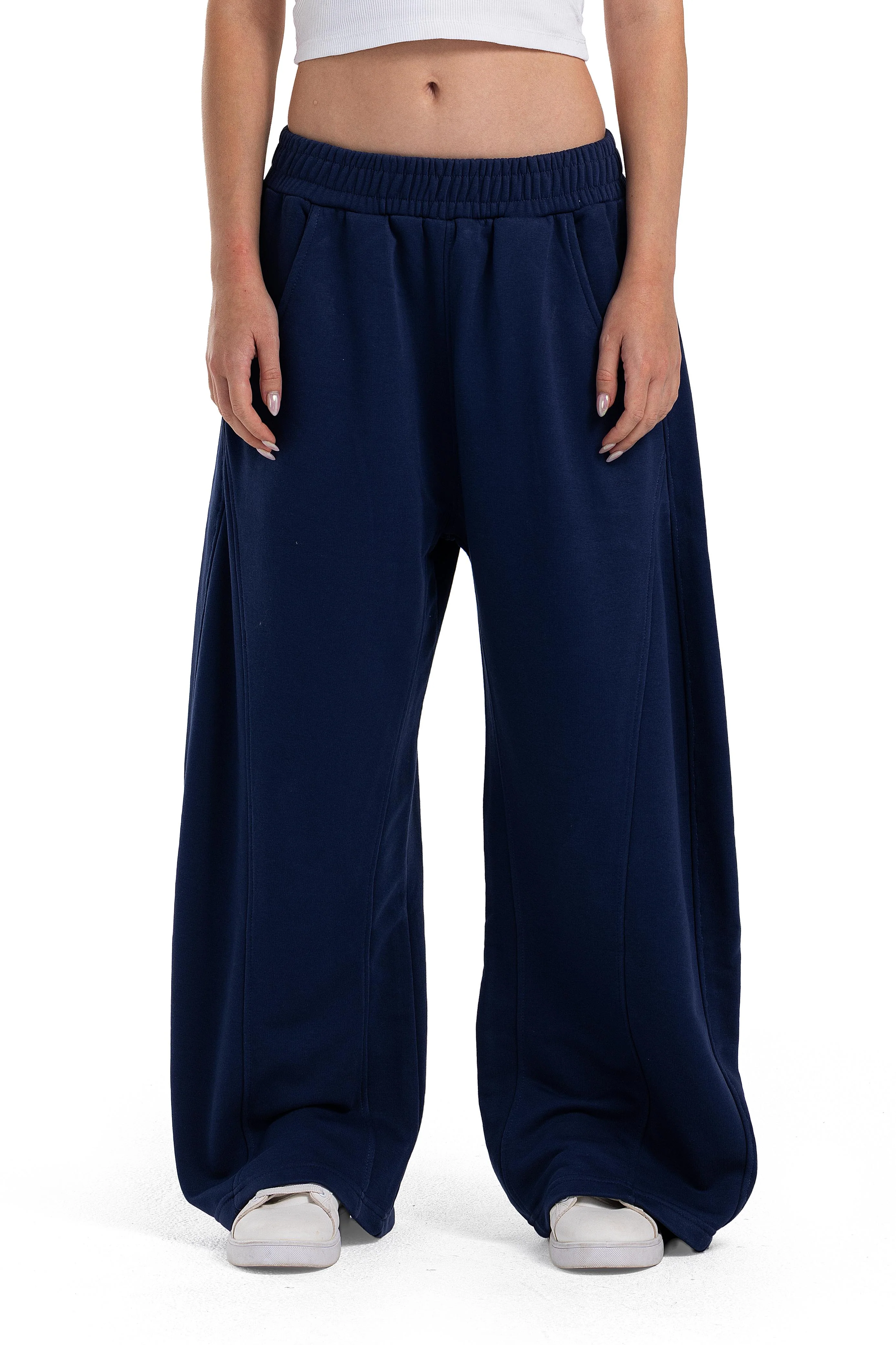 Initials wide leg sweatpants - Image 35
