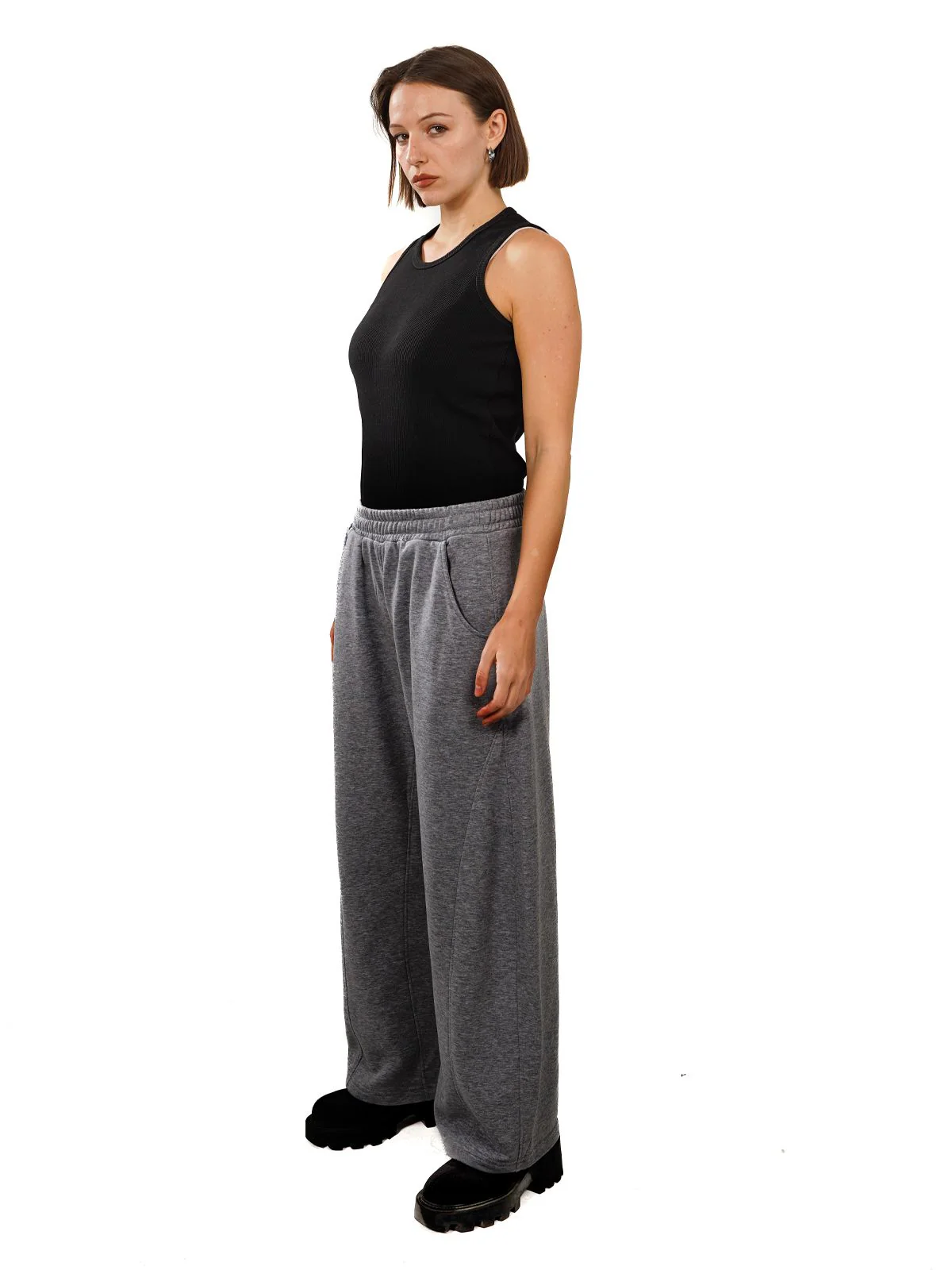 Initials wide leg sweatpants - Image 41