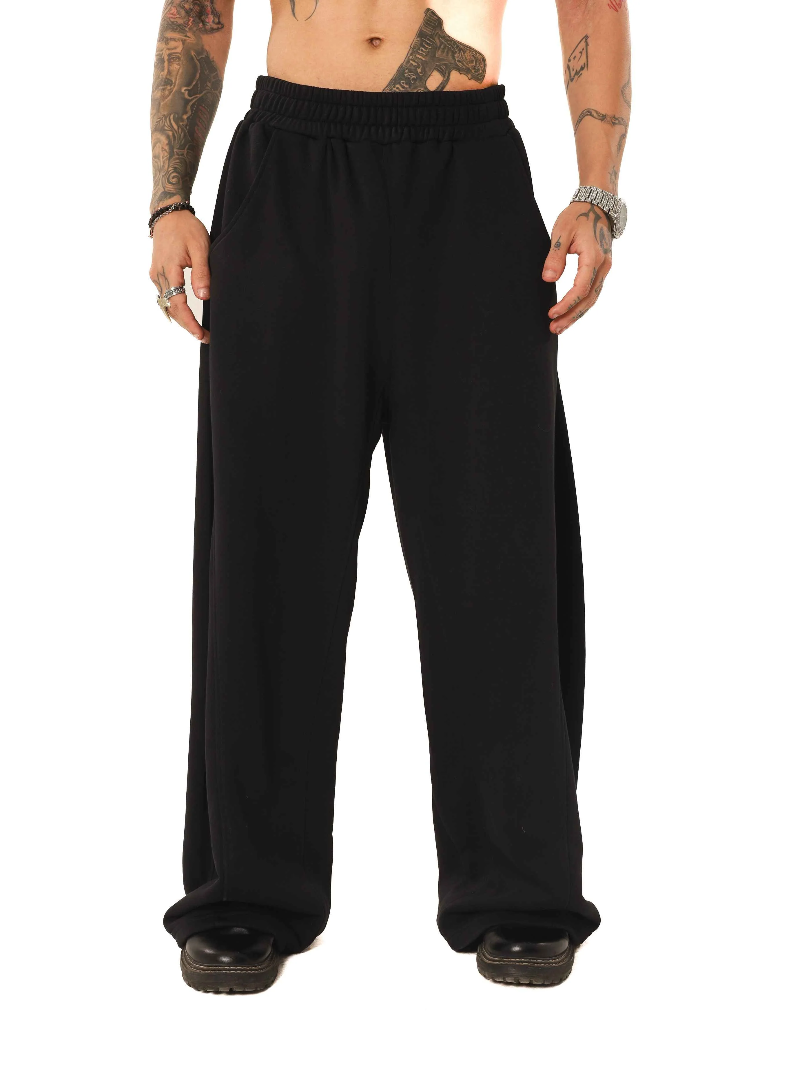 Initials wide leg sweatpants - Image 7