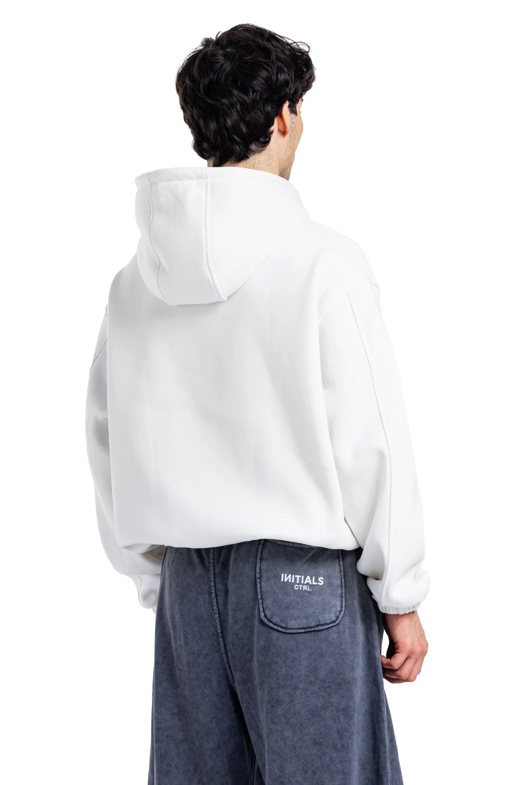 Initials Boxy Zip-Up Sweater - Image 11