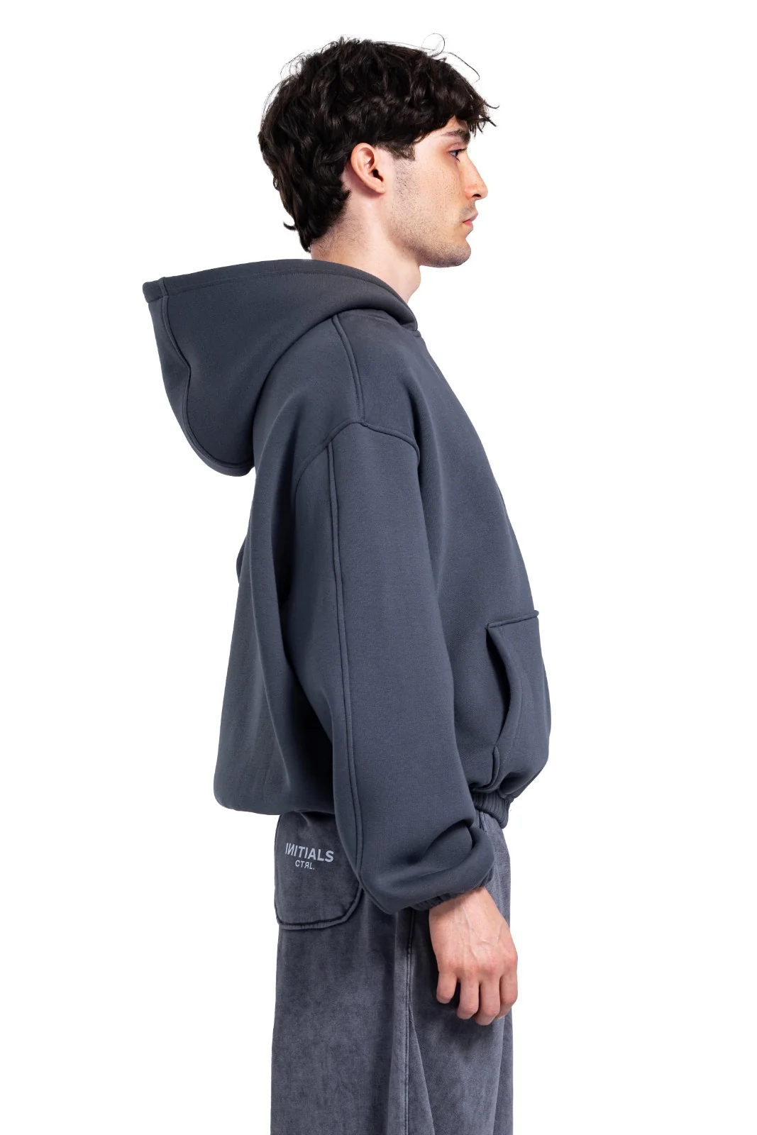 Initials Boxy Zip-Up Sweater - Image 33