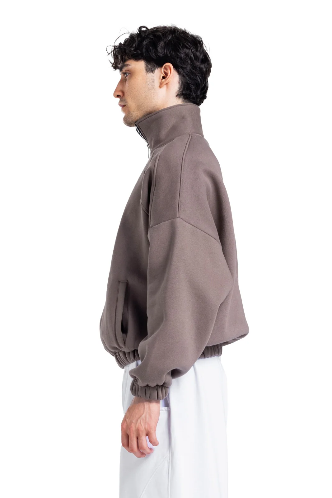 Initials Quarter-Zip Sweatshirt - Image 10