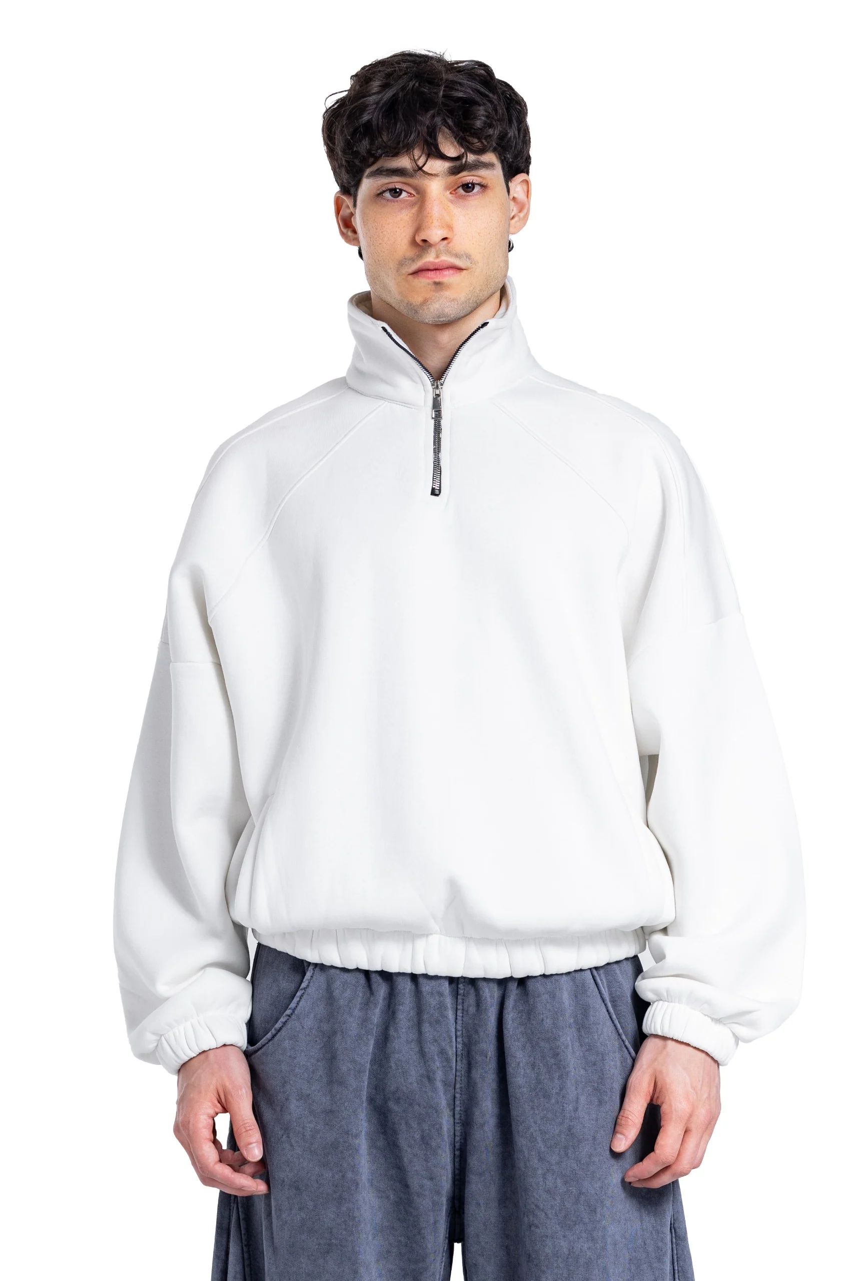 Initials Quarter-Zip Sweatshirt - Image 14