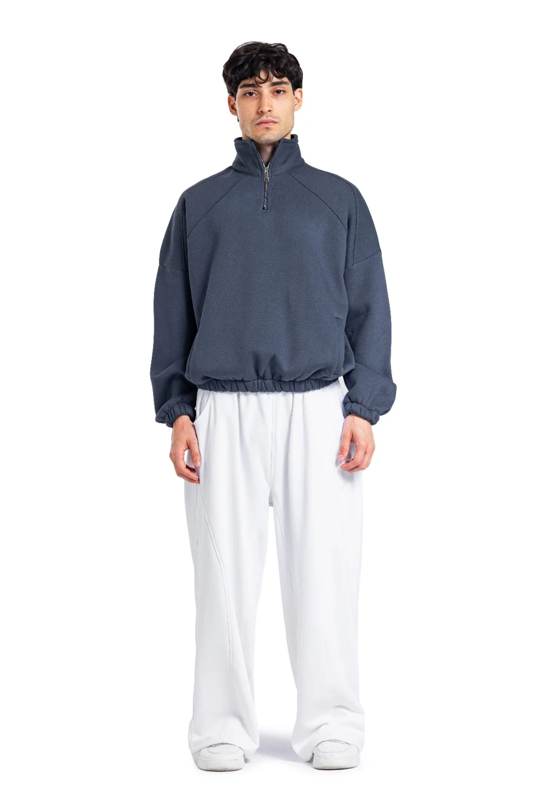 Initials Quarter-Zip Sweatshirt - Image 25