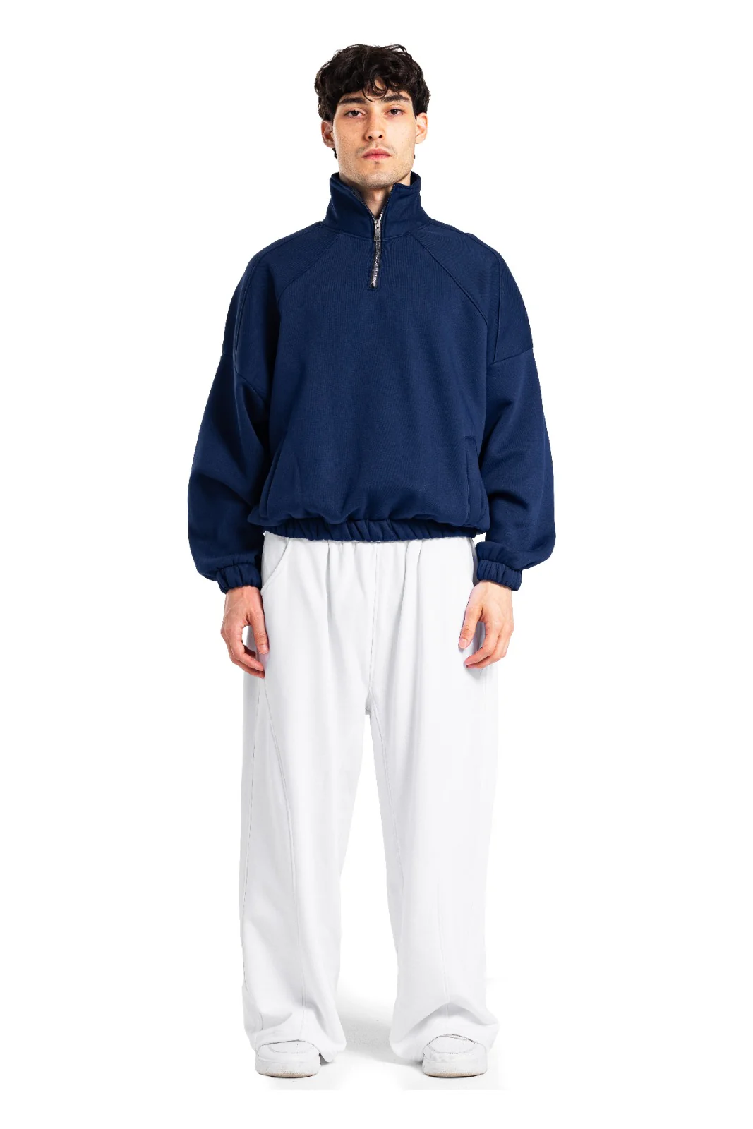 Initials Quarter-Zip Sweatshirt - Image 30