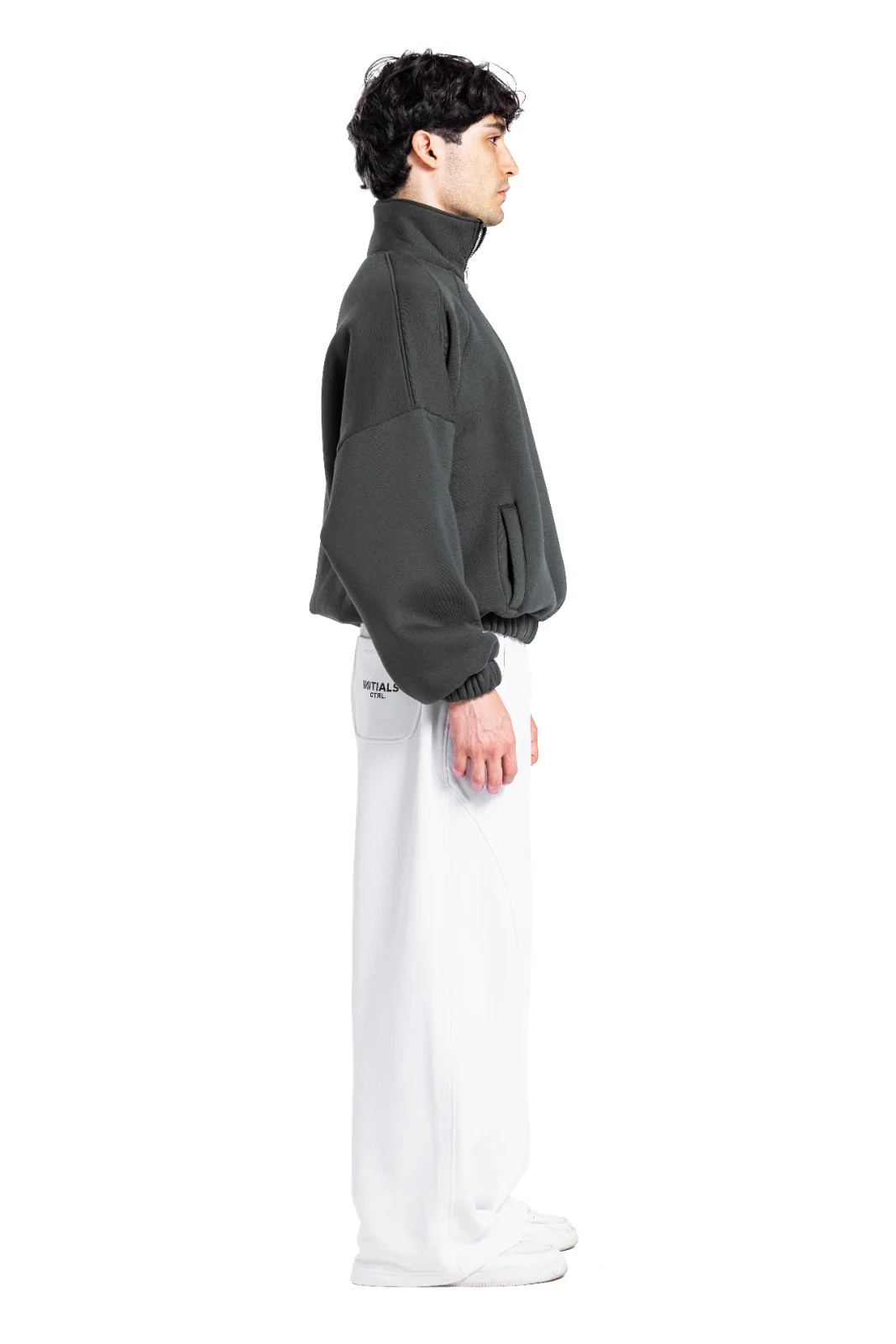 Initials Quarter-Zip Sweatshirt - Image 37